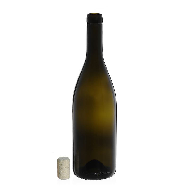 Garrafa de vinho 750 ml 'Tiffany', verde antigo, gargalo: cortiça