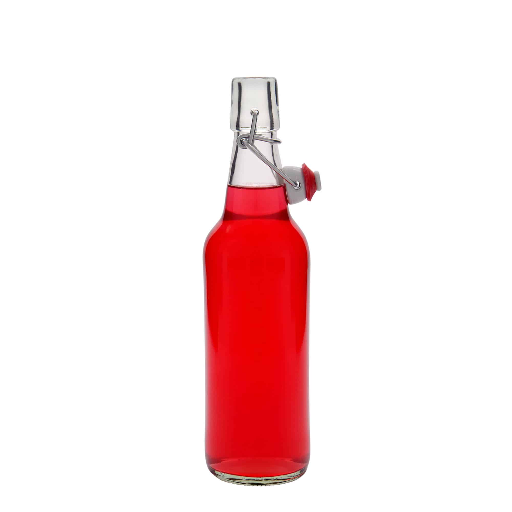 Garrafa de cerveja de 500 ml, vidro, boca: fecho de mola