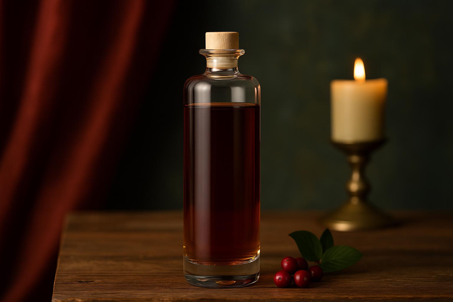 Garrafa de vidro de 500 ml 'Alberto', boca: cortiça Garrafa de vidro de 500 ml 'Alberto', boca: cortiça