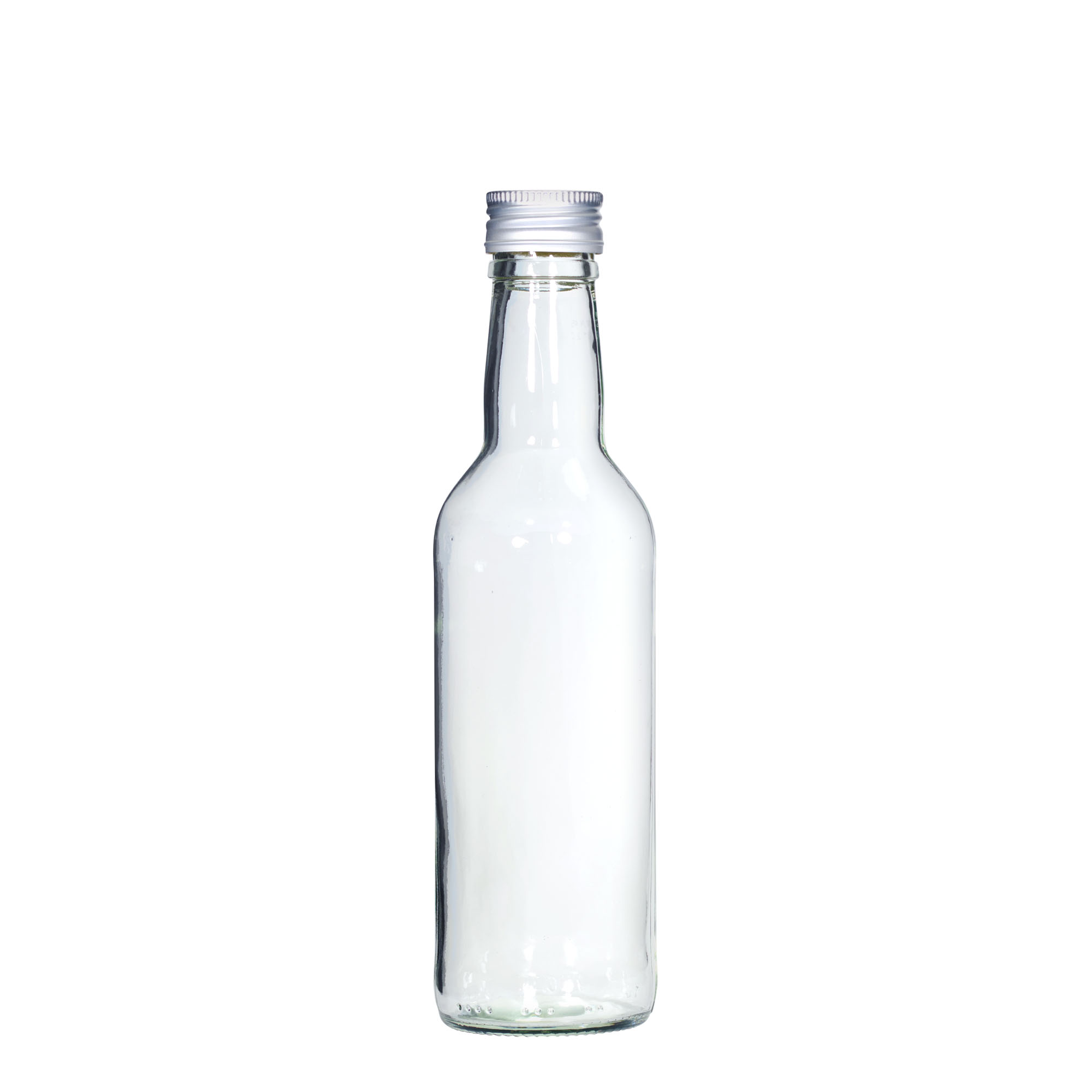 Frasco universal 350 ml, vidro, boca: PP 31,5