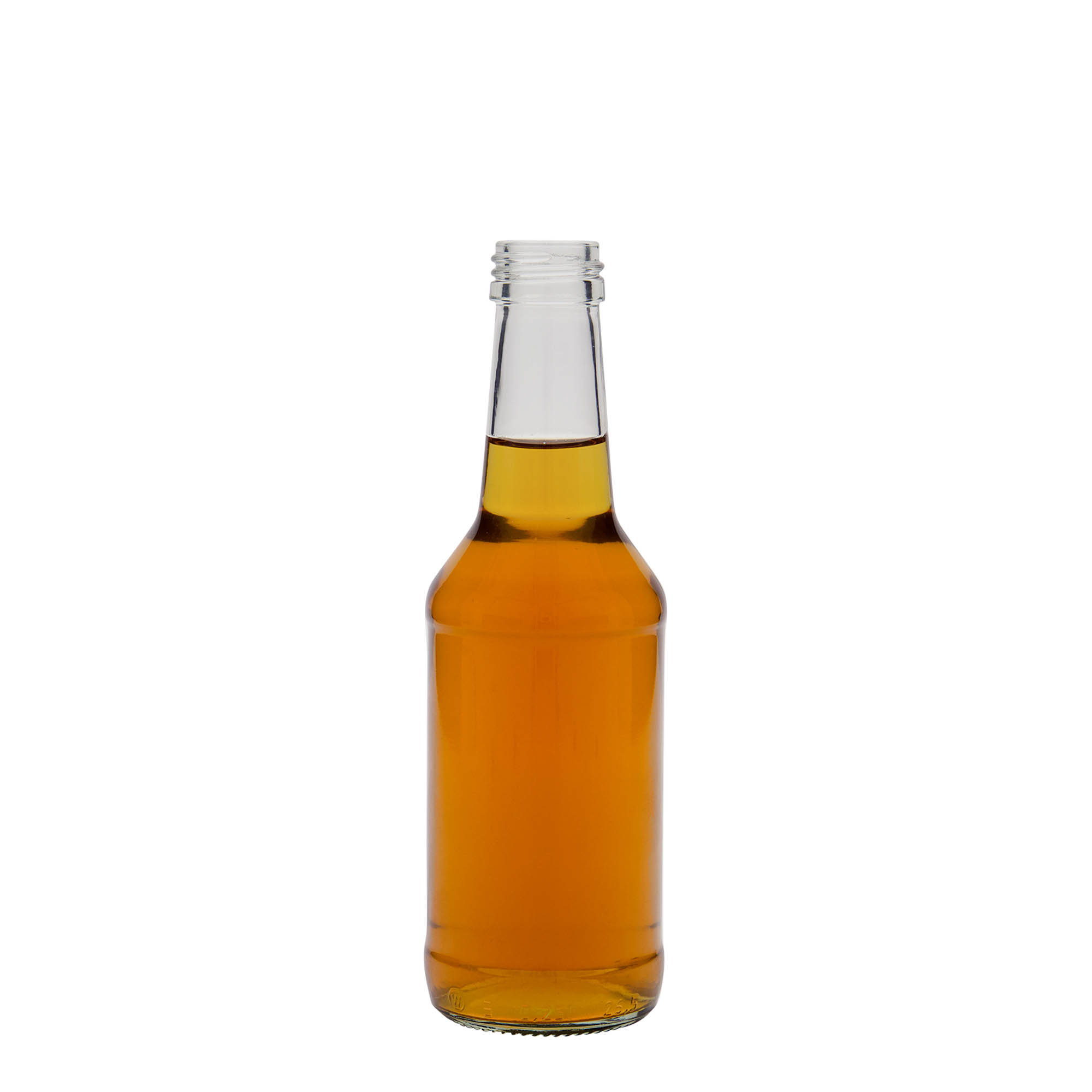 Frasco de vidro de 250 ml 'Nils', bocal: PP 28 Frasco de vidro de 250 ml 'Nils', bocal: PP 28