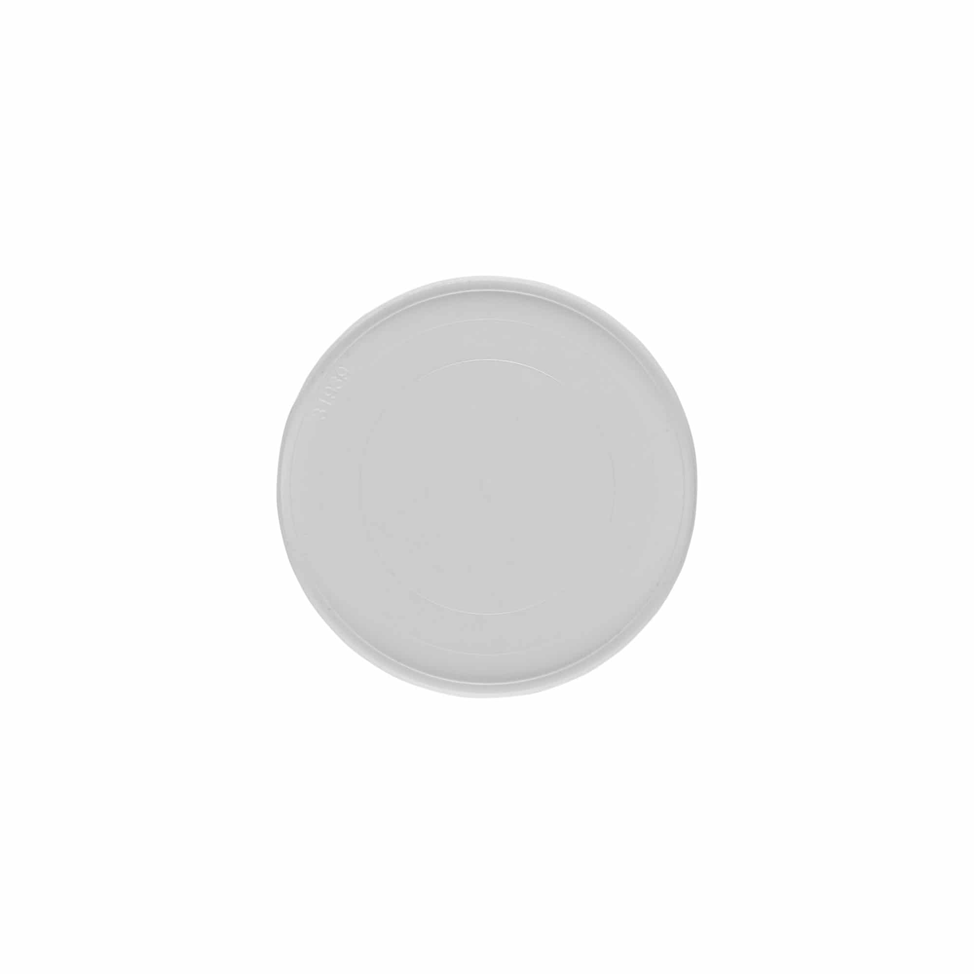 Disco de cobertura para 150 ml 'Bianca', plástico PP, branco