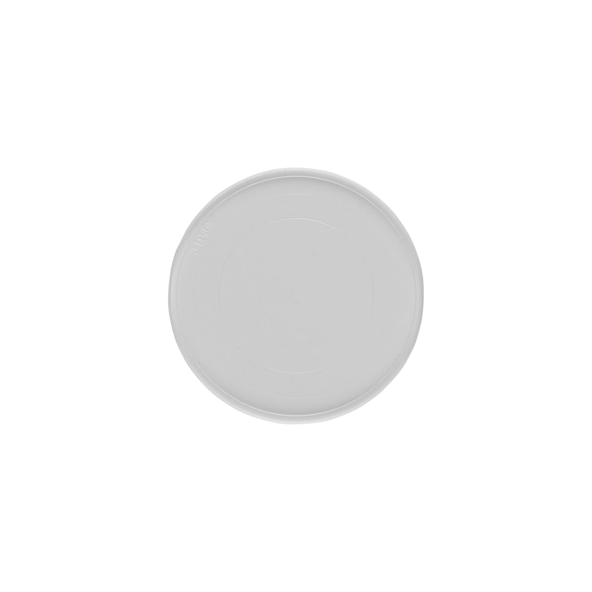 Disco de cobertura para 150 ml 'Bianca', plástico PP, branco