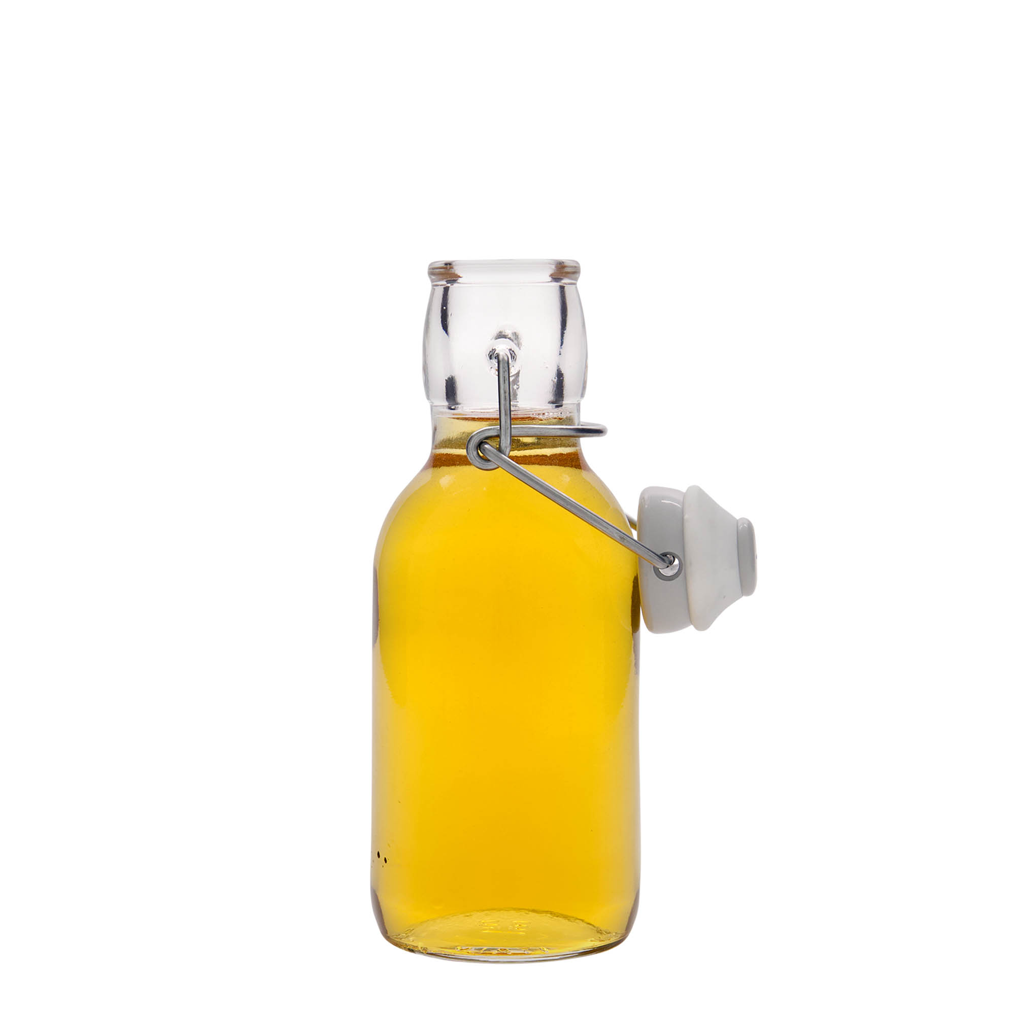 Frasco de vidro de 250 ml 'Emilia', boca: fecho de mola
