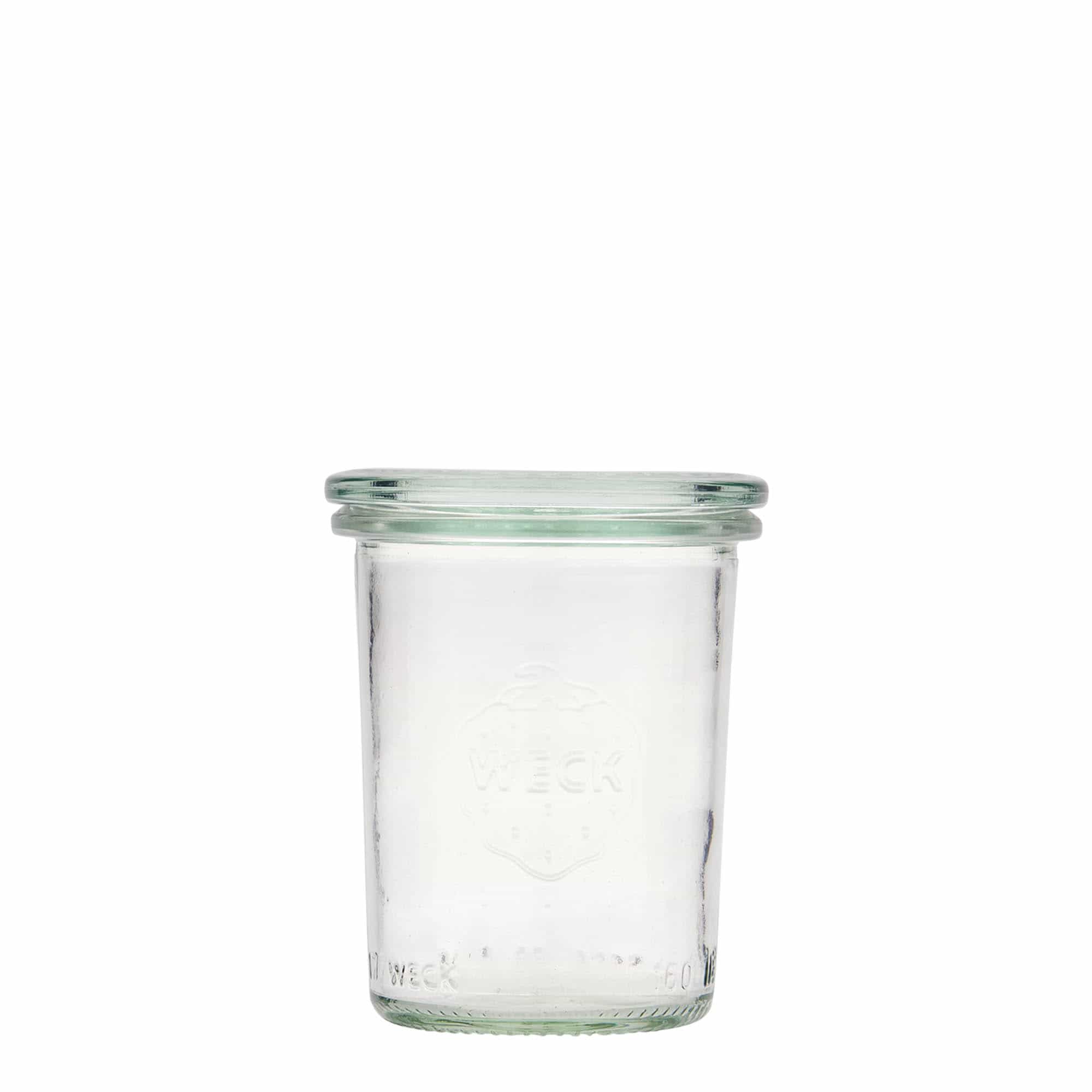 160 ml Frasco cilíndrico WECK, boca: Borda redonda 160 ml Frasco cilíndrico WECK, boca: Borda redonda