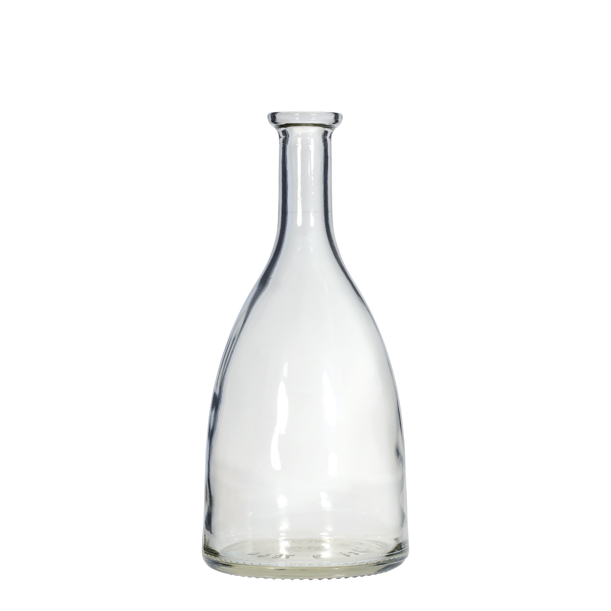 700 ml Garrafa de vidro 'Viola', boca: Cortiça 700 ml Garrafa de vidro 'Viola', boca: Cortiça