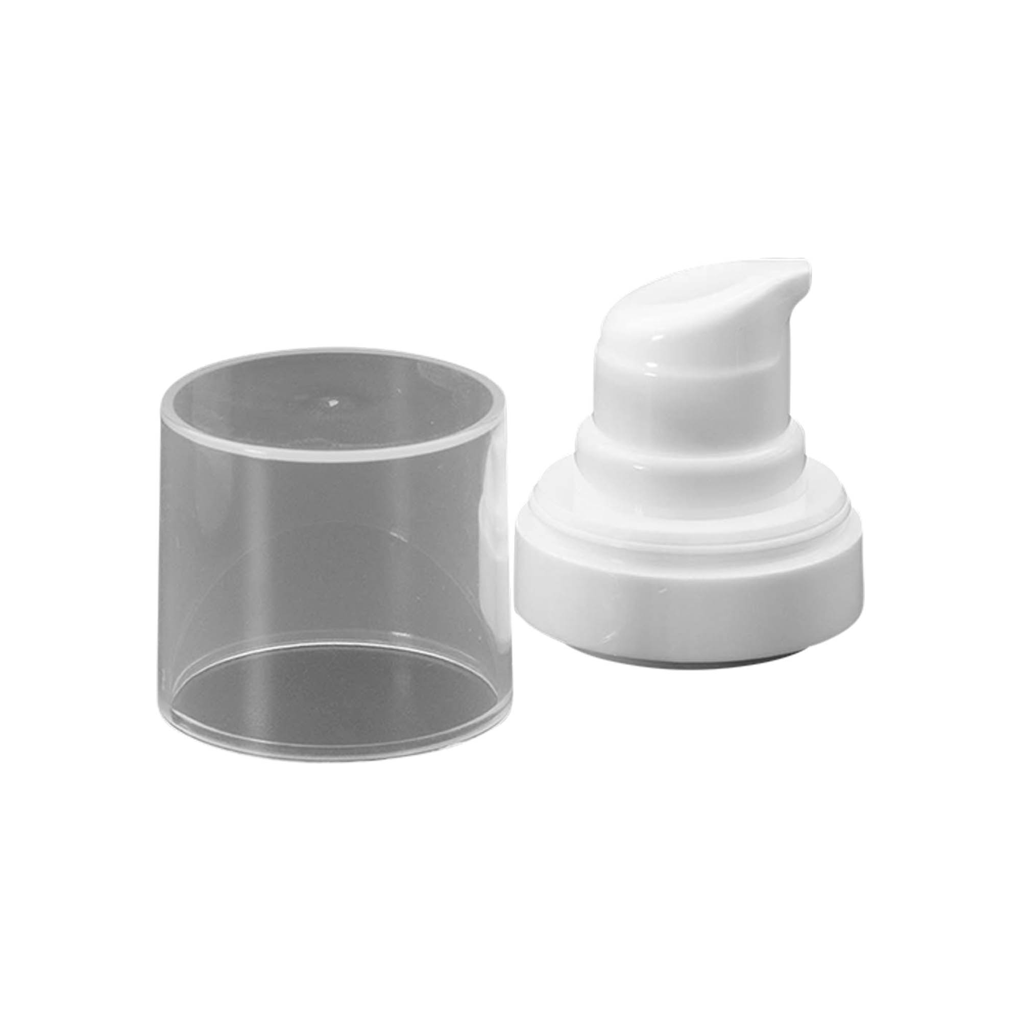 Cabeça de bomba dispensadora airless 'Micro', plástico PP, branco Cabeça de bomba dispensadora airless 'Micro', plástico PP, branco