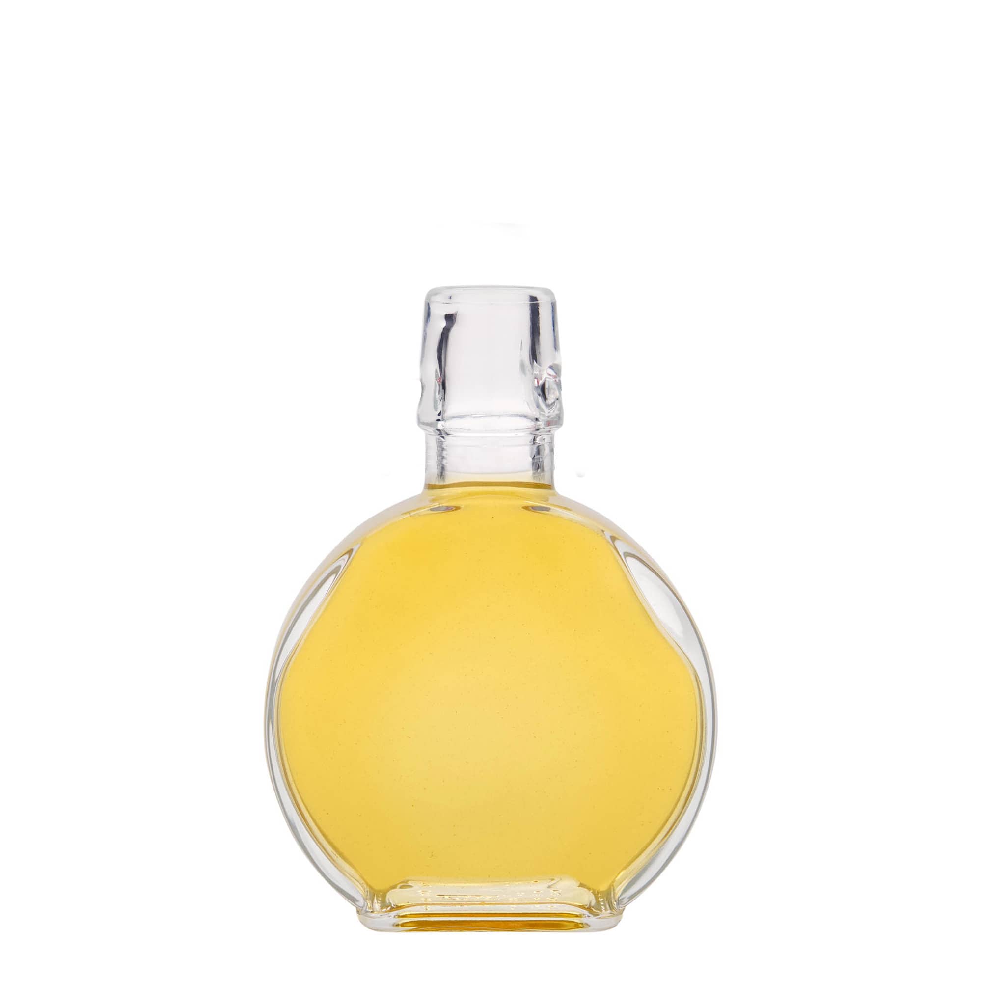 Frasco de vidro de 200 ml 'Sensatione', retangular, boca: fecho de mola