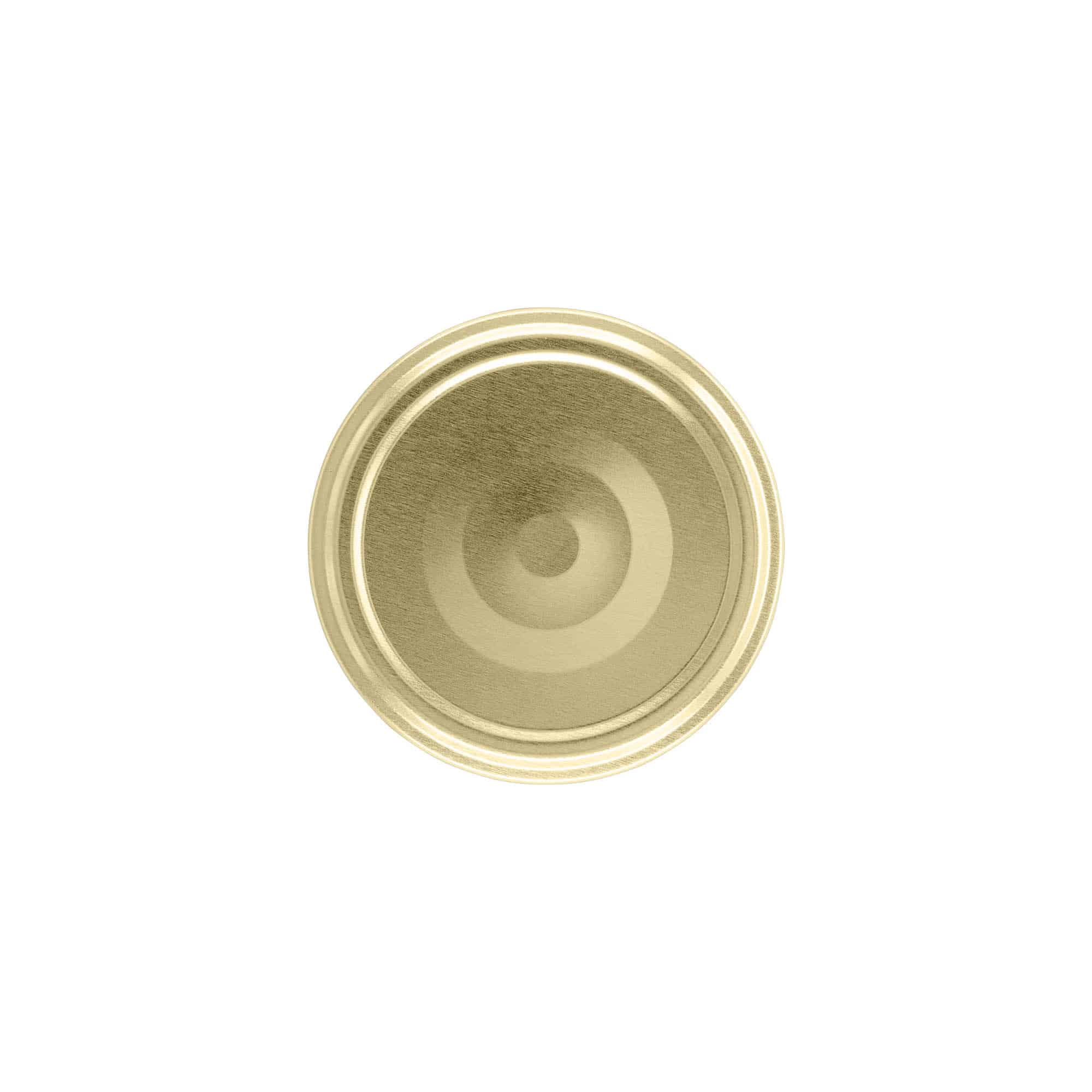 Tampa Twist-Off, folha de flandres, dourado, para boca: TO 66
