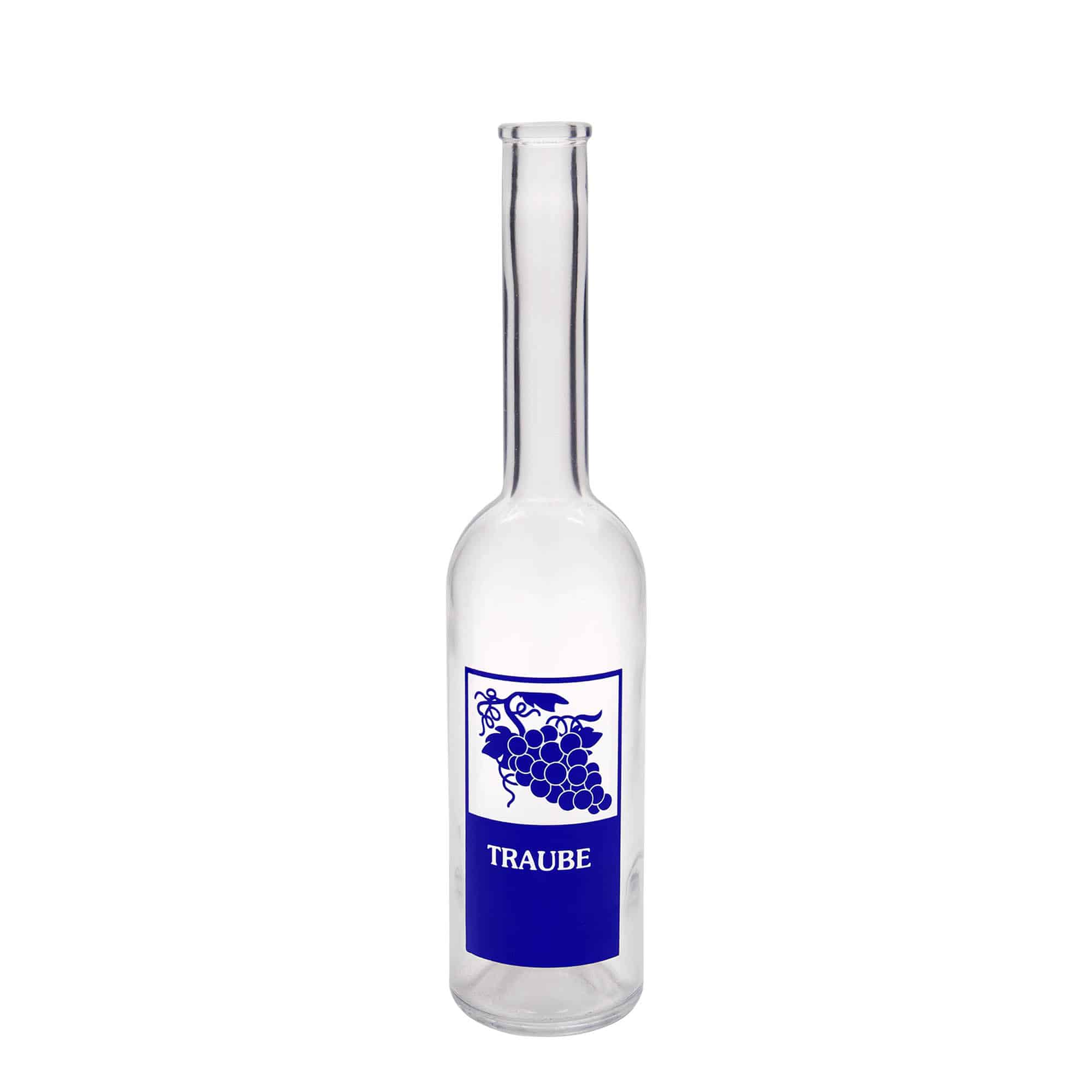 500 ml Garrafa de vidro 'Opera', Motivo: Uva, boca: Cortiça 500 ml Garrafa de vidro 'Opera', Motivo: Uva, boca: Cortiça