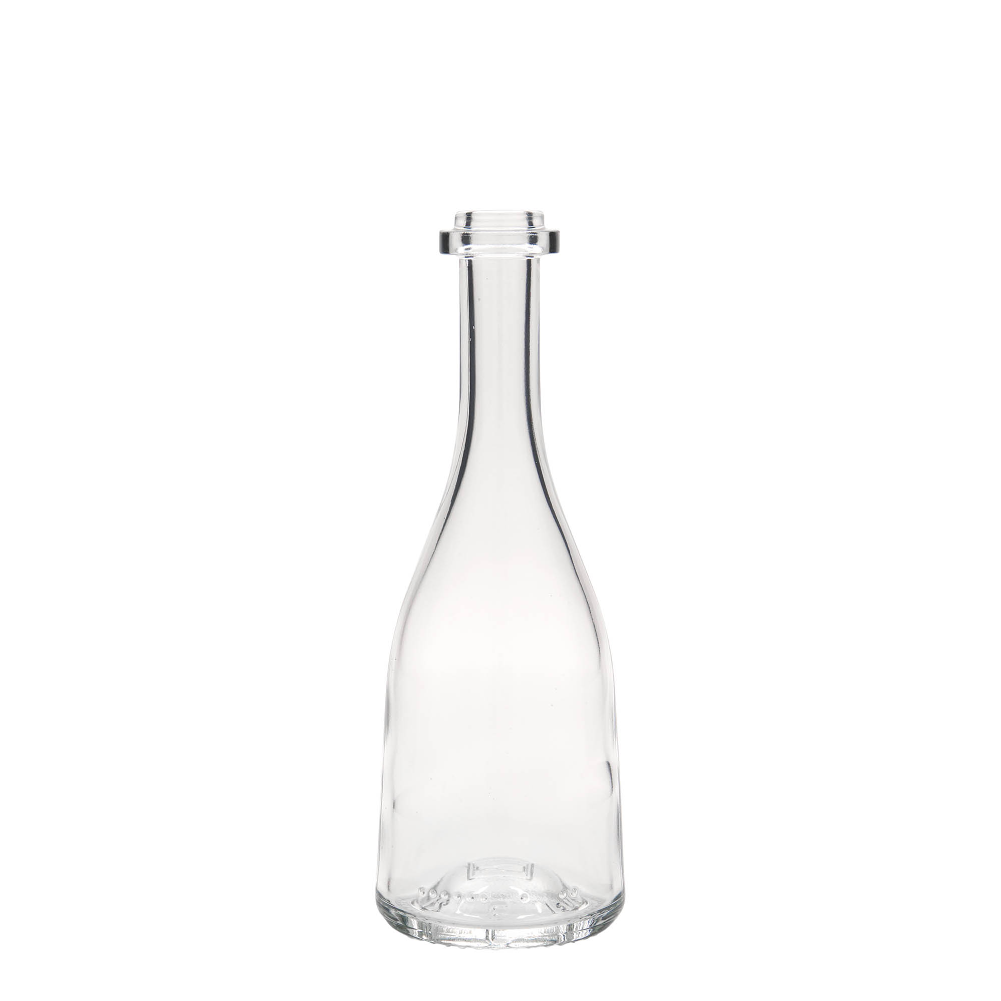 Garrafa de vidro de 200 ml 'Rustica', boca: cortiça Garrafa de vidro de 200 ml 'Rustica', boca: cortiça