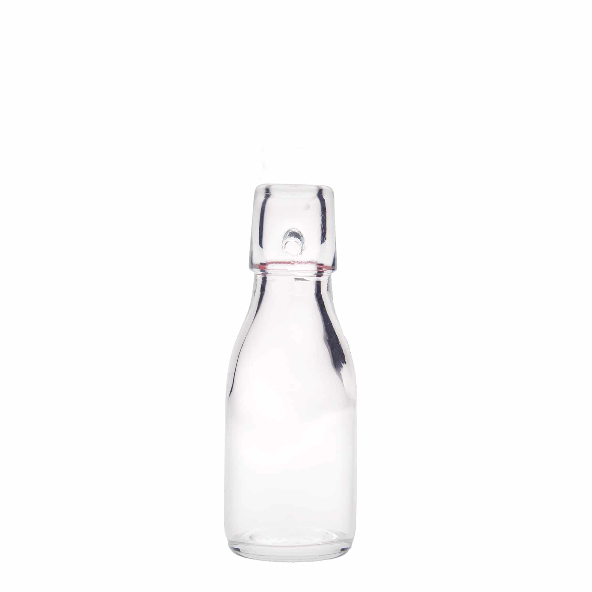 100 ml Garrafa de vidro 'Paul', boca: Tampa mecânica 100 ml Garrafa de vidro 'Paul', boca: Tampa mecânica