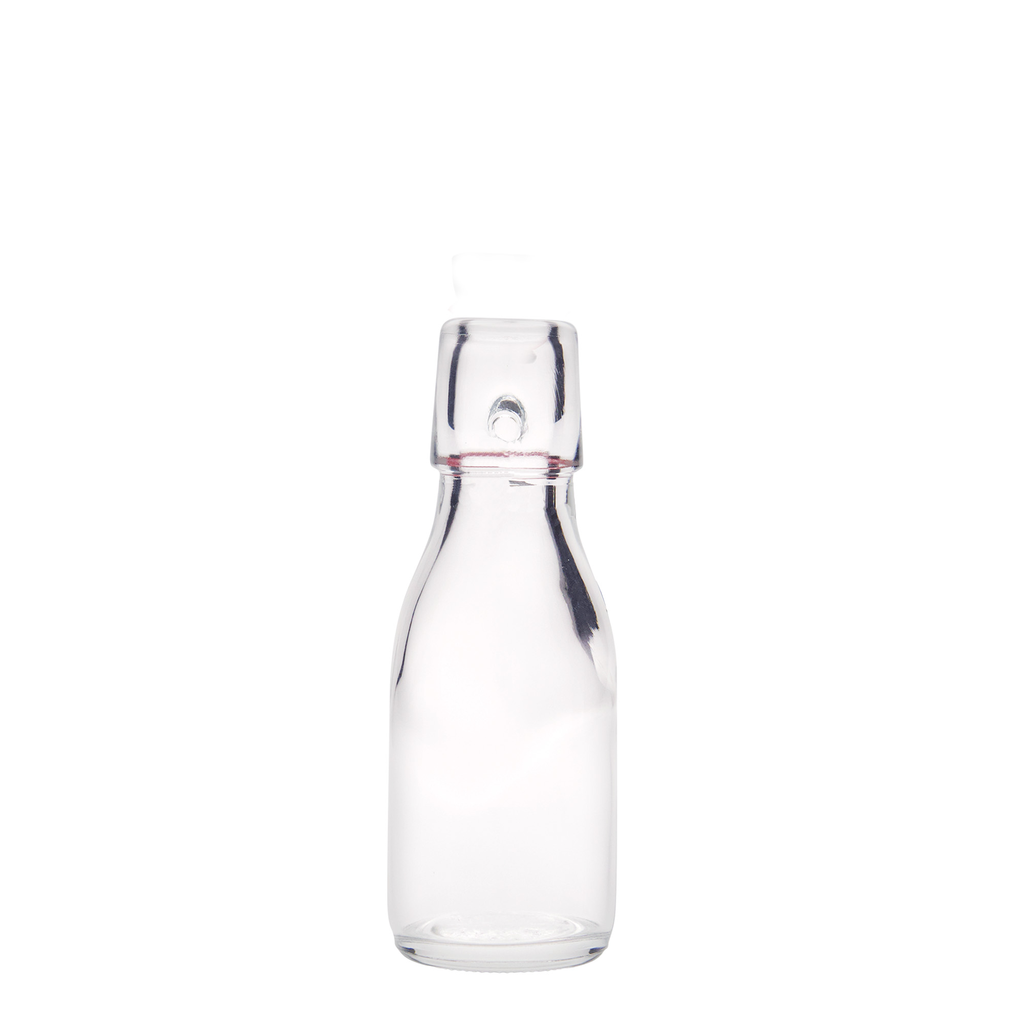 Garrafa de vidro de 100 ml 'Paul', bocal: fecho de alavanca Garrafa de vidro de 100 ml 'Paul', bocal: fecho de alavanca