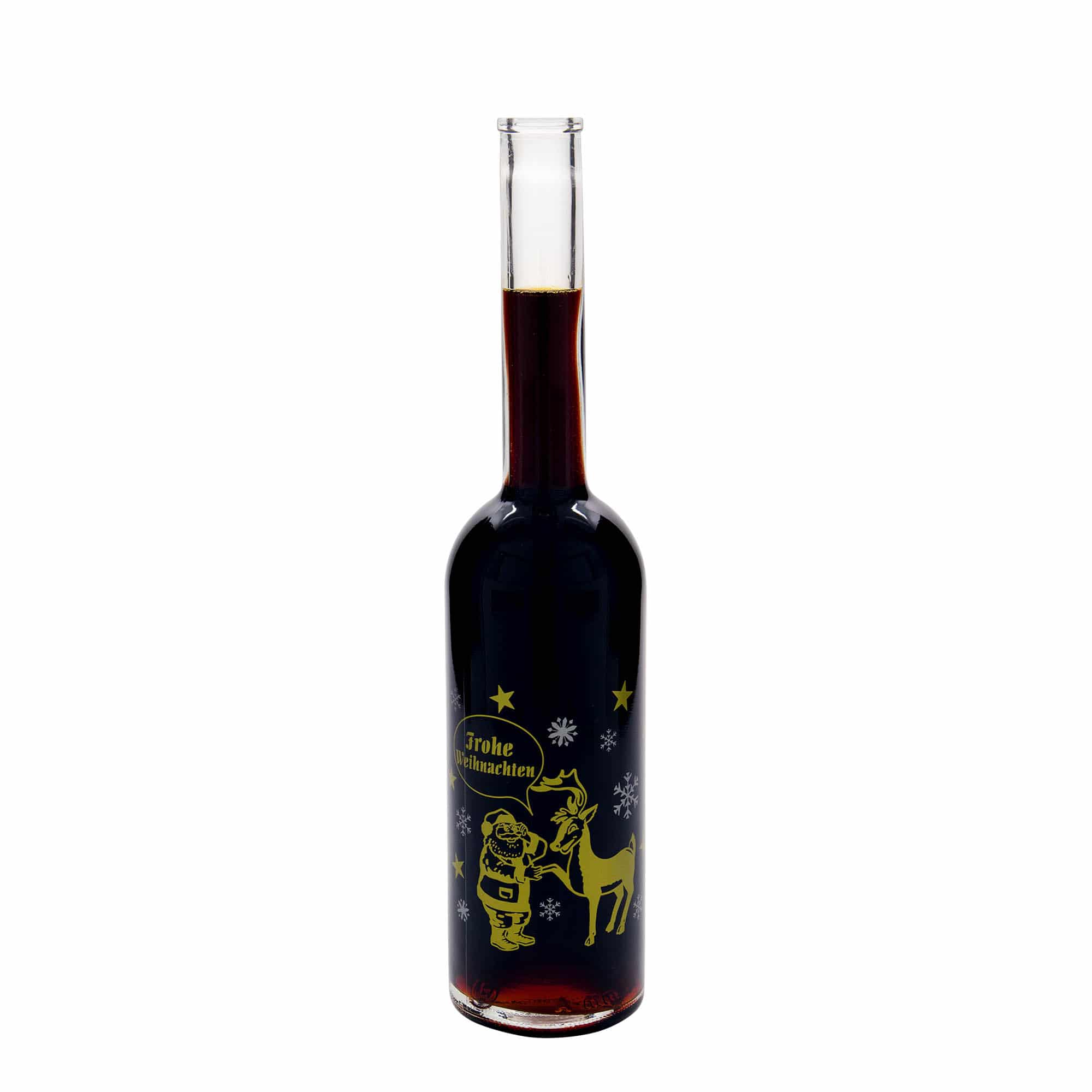 Garrafa de vidro de 500 ml 'Ópera', motivo: Fogo de artifício, boca: cortiça