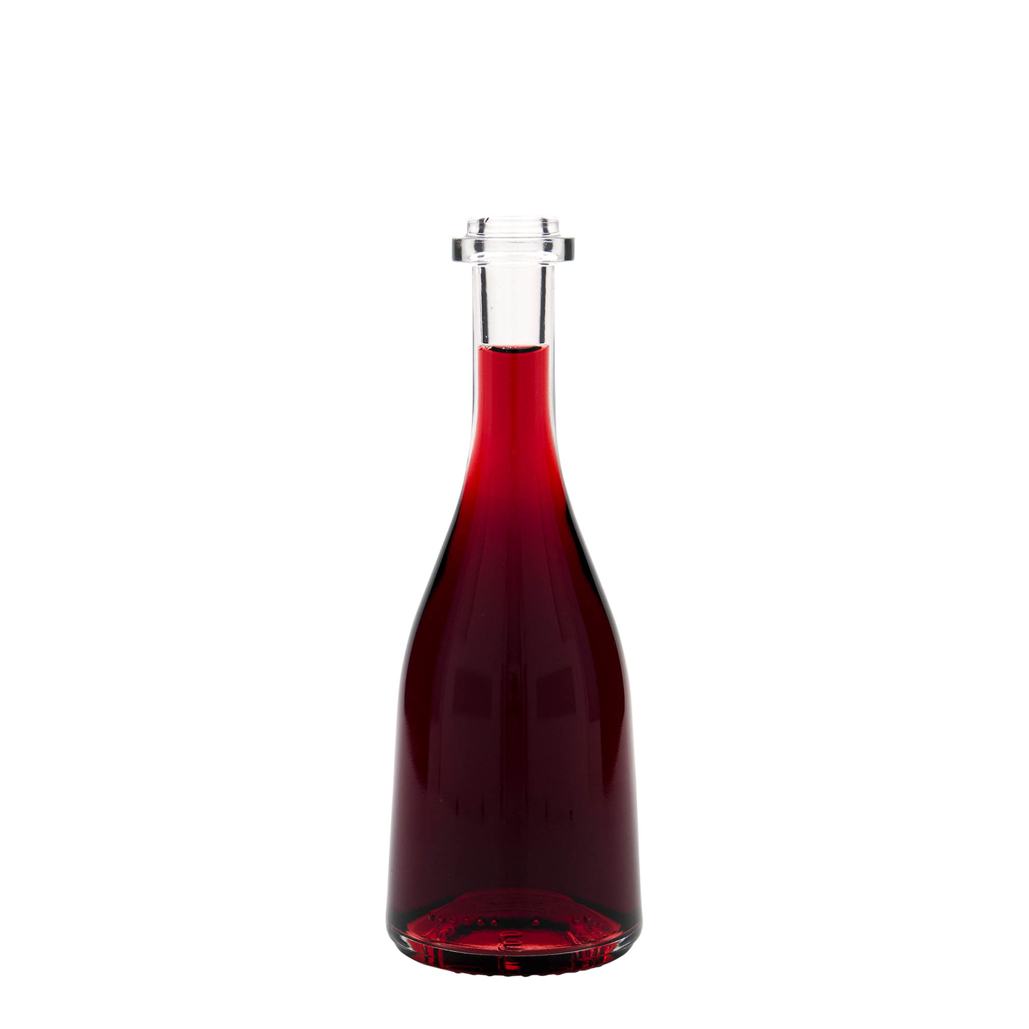 Garrafa de vidro de 200 ml 'Rustica', boca: cortiça Garrafa de vidro de 200 ml 'Rustica', boca: cortiça