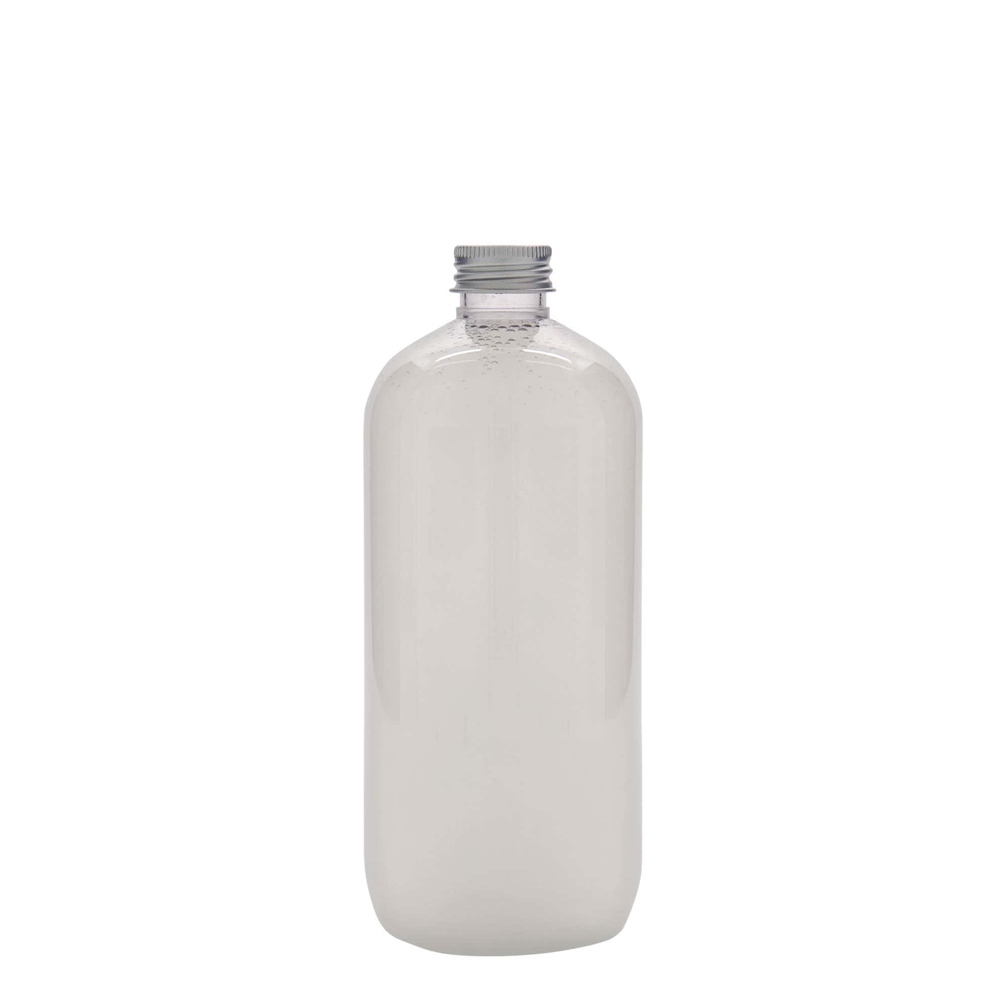 Garrafa PET de 500 ml 'Boston', plástico, bocal: 24/410