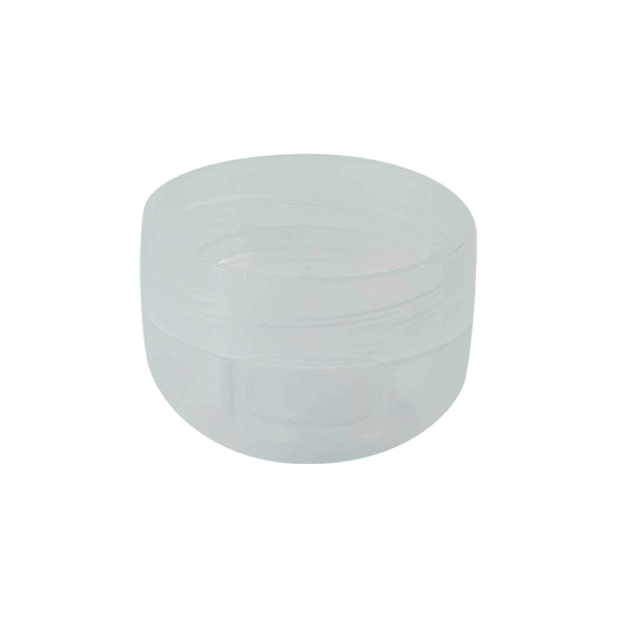 Tampa de rosca com dobradiça Kavodrink, plástico PP, branco