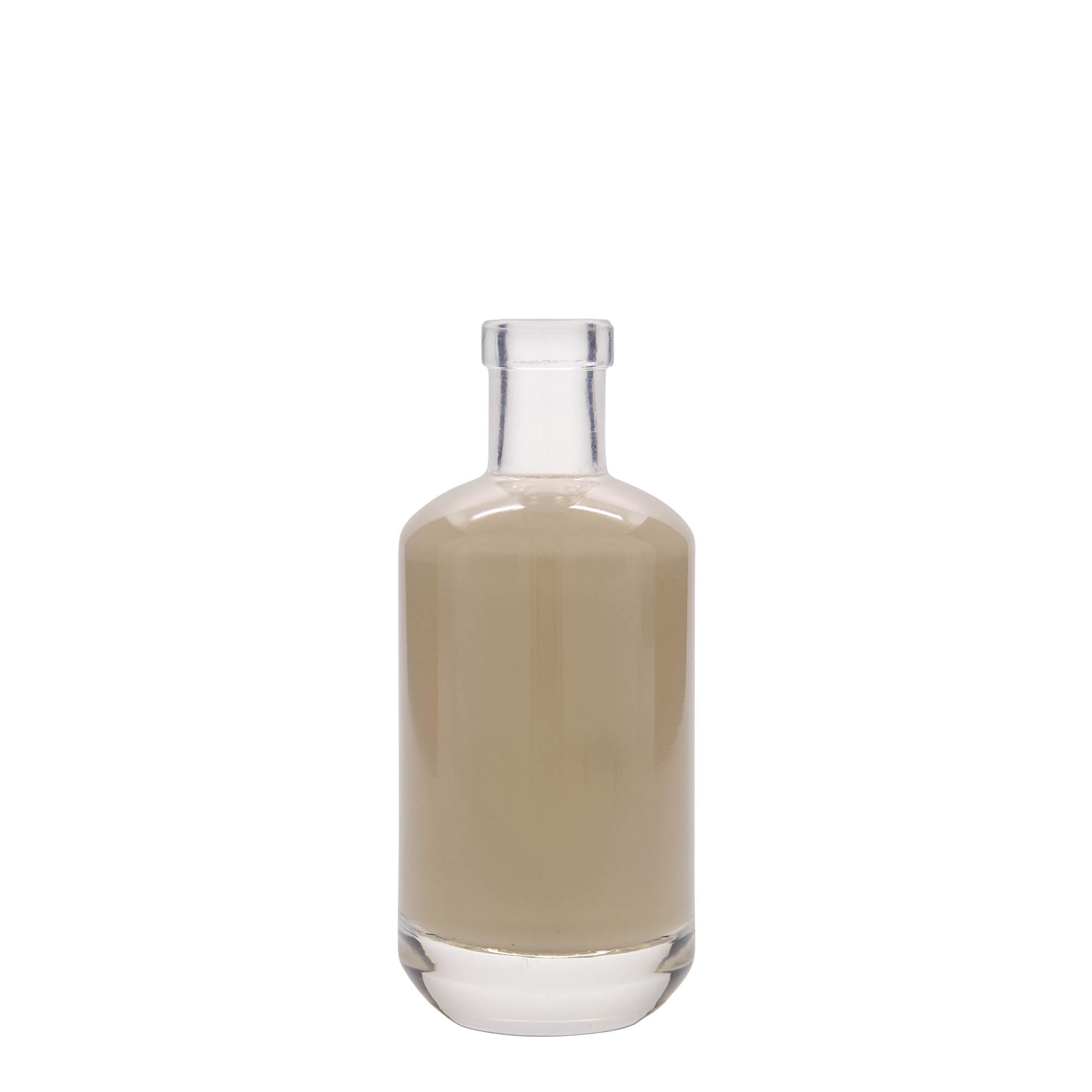 Garrafa de vidro de 200 ml 'Vienna', Boca: Cortiça Garrafa de vidro de 200 ml 'Vienna', Boca: Cortiça