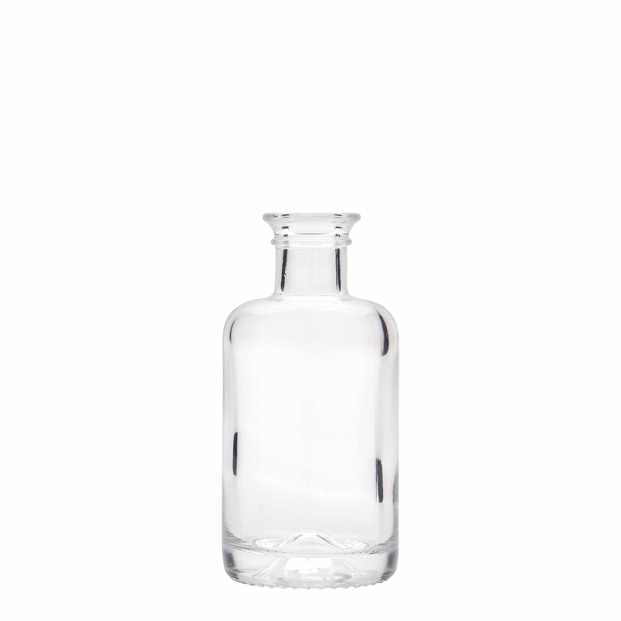100 ml Garrafa de vidro farmacêutica, boca: Cortiça 100 ml Garrafa de vidro farmacêutica, boca: Cortiça
