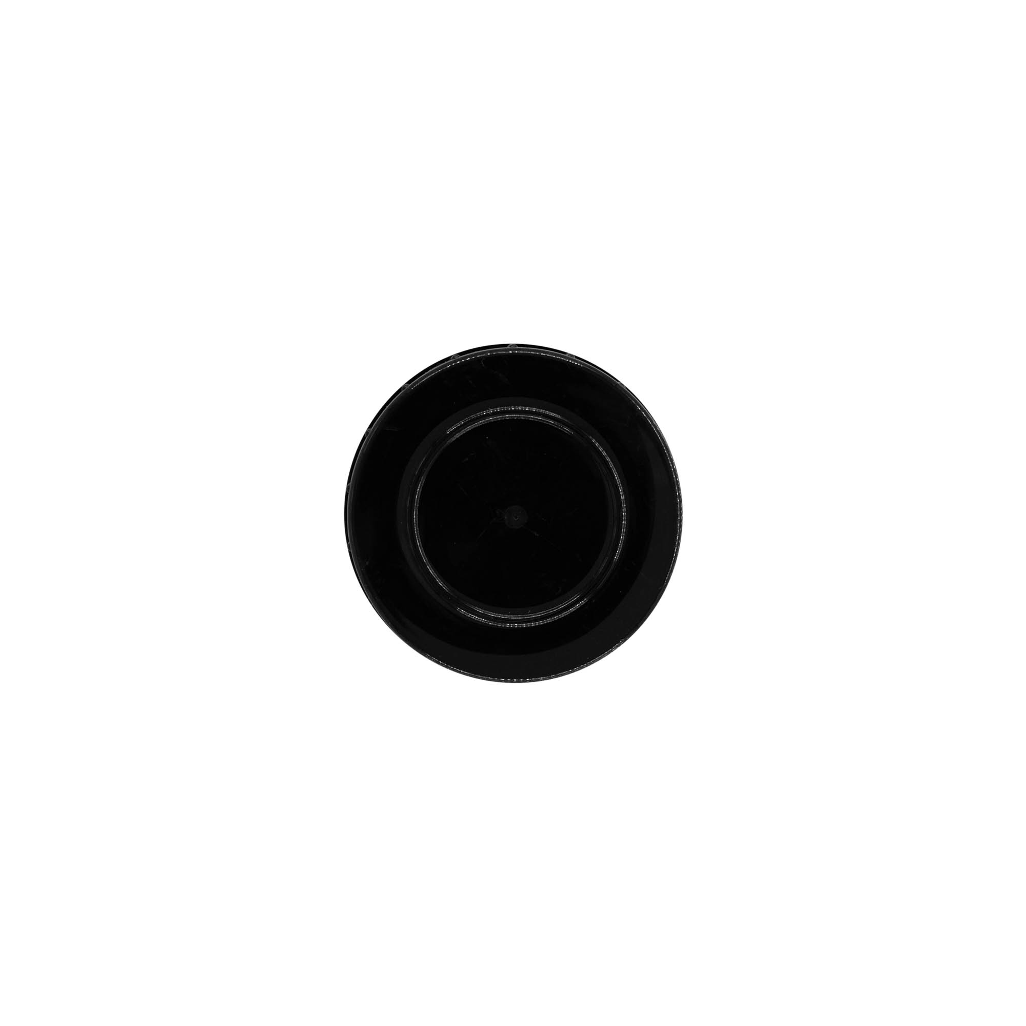 Tampa de rosca, plástico PP, preto, boca: DIN 45