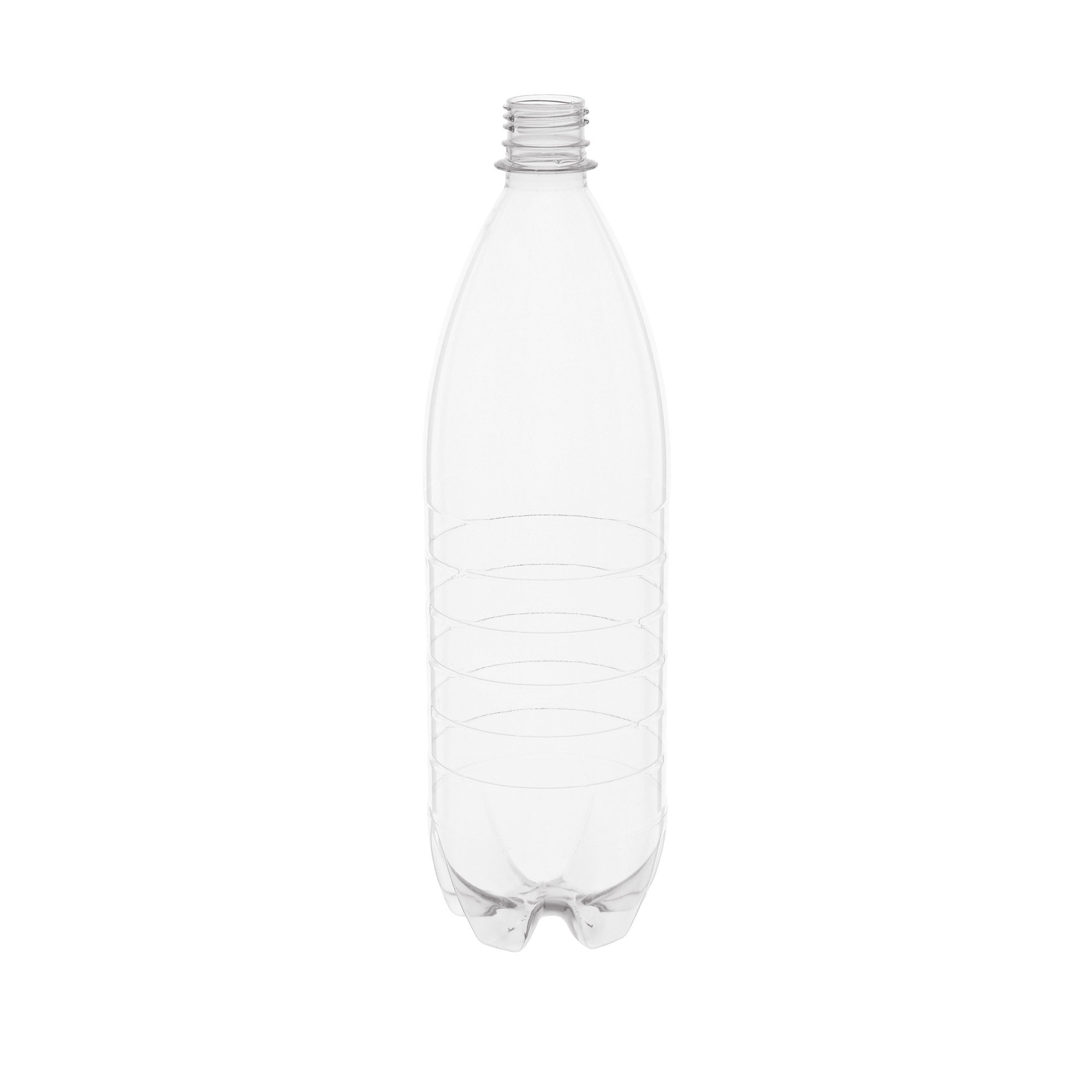 Frasco PET universal de 1000 ml, plástico, boca: PCO28 Frasco PET universal de 1000 ml, plástico, boca: PCO28