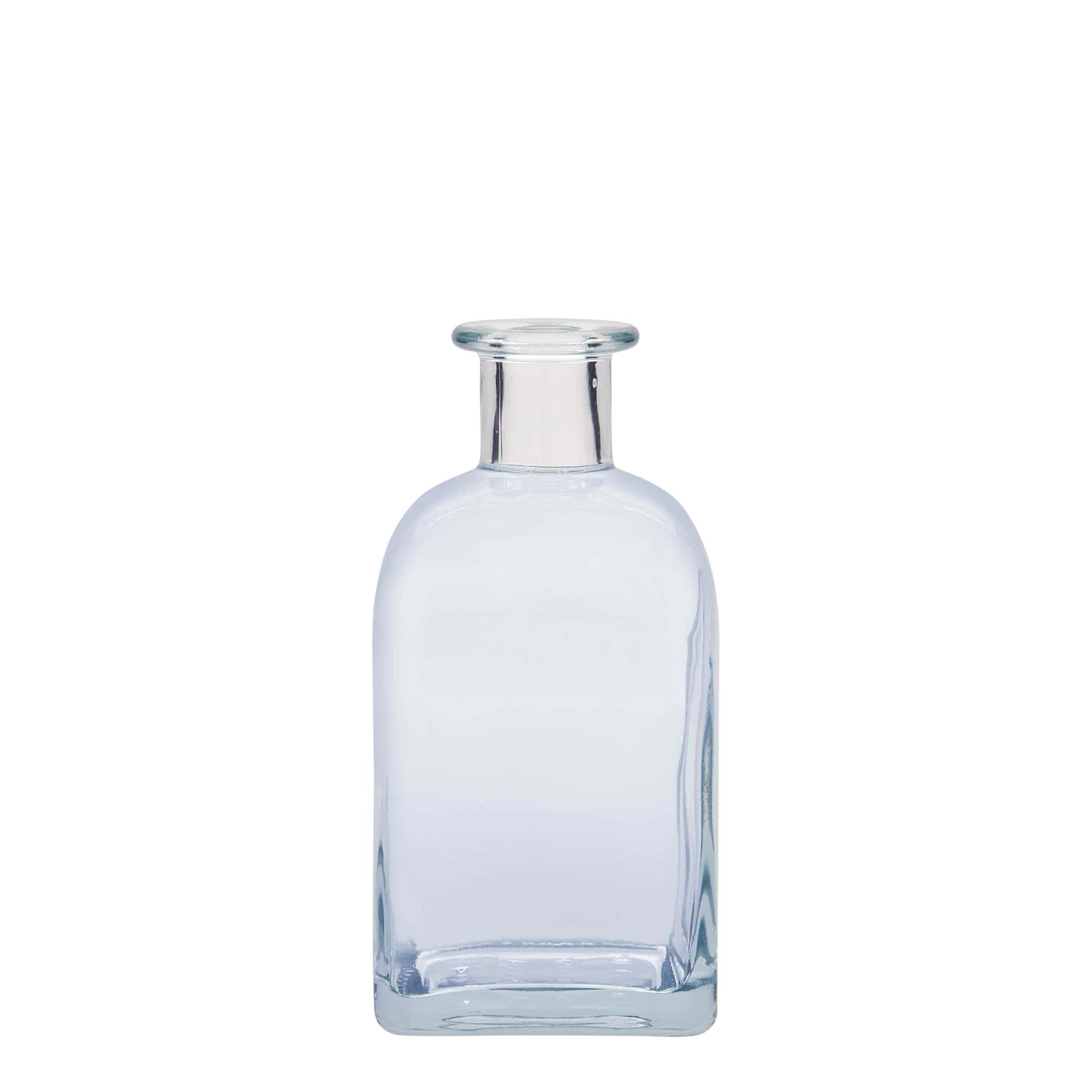 350 ml Garrafa de vidro farmacêutica Carré, quadrada, boca: Cortiça