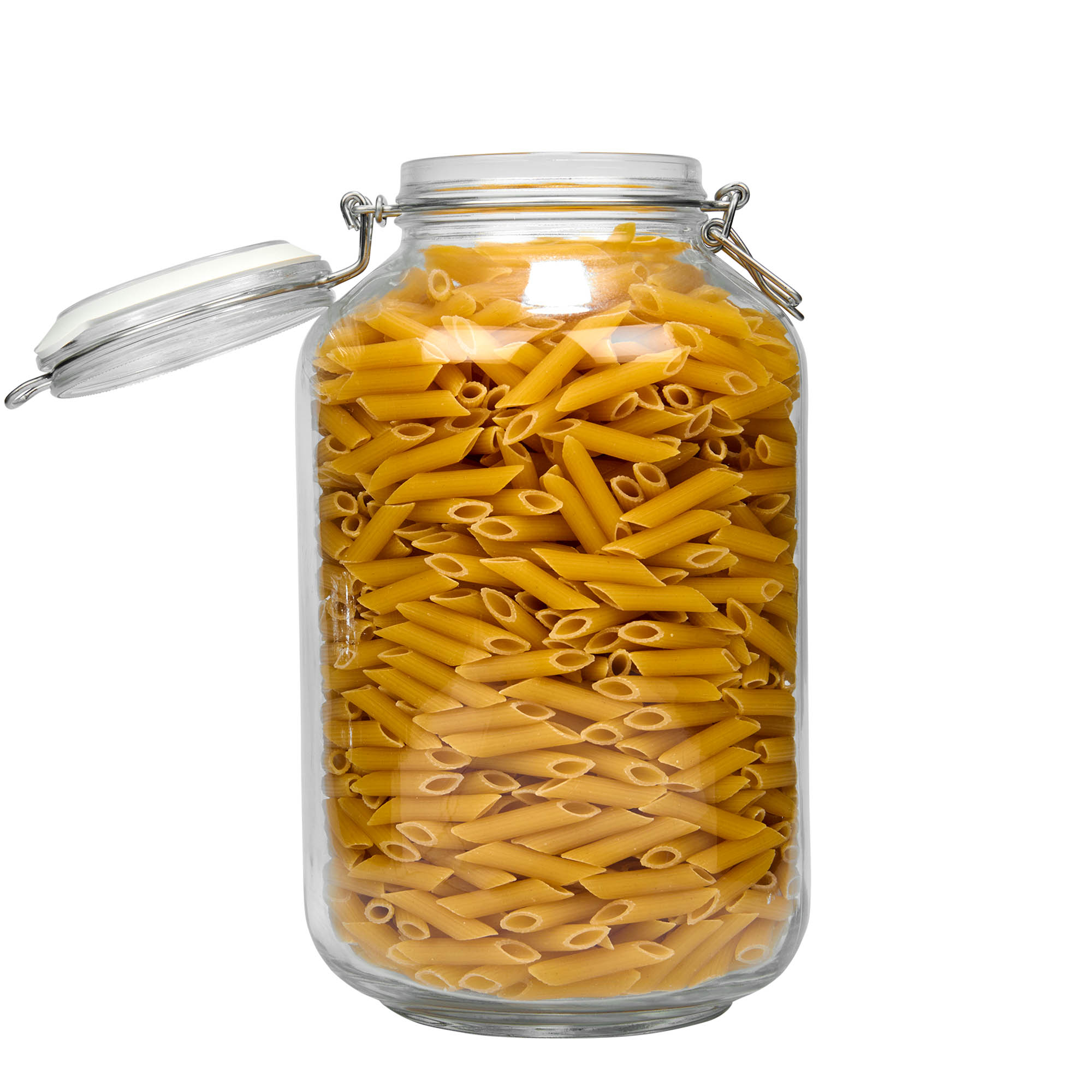 Frasco de vidro com fecho de alavanca 'Fido' de 4.000 ml, boca: fecho de alavanca