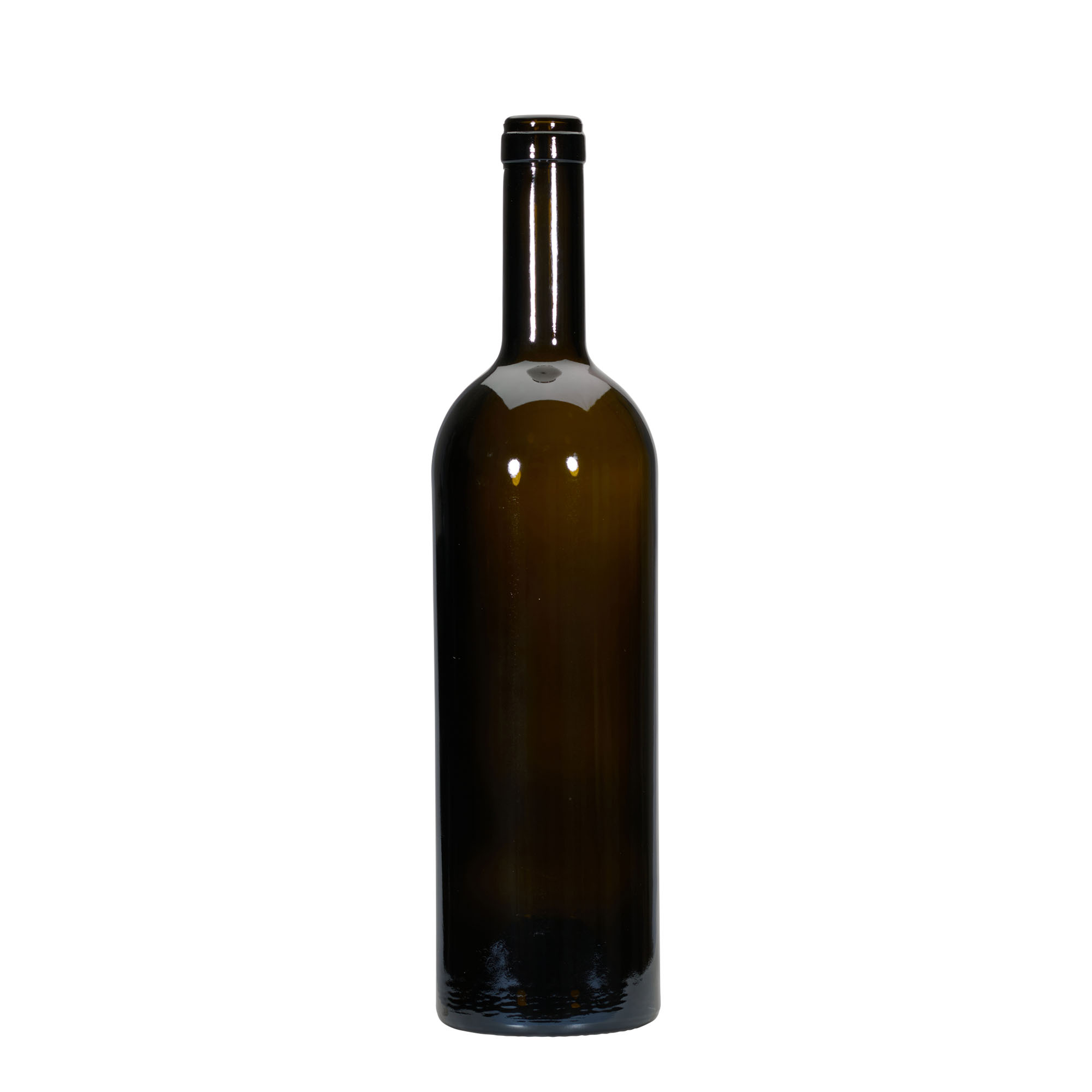 Garrafa de vinho 750 ml 'Golia', verde antigo, boca: cortiça Garrafa de vinho 750 ml 'Golia', verde antigo, boca: cortiça
