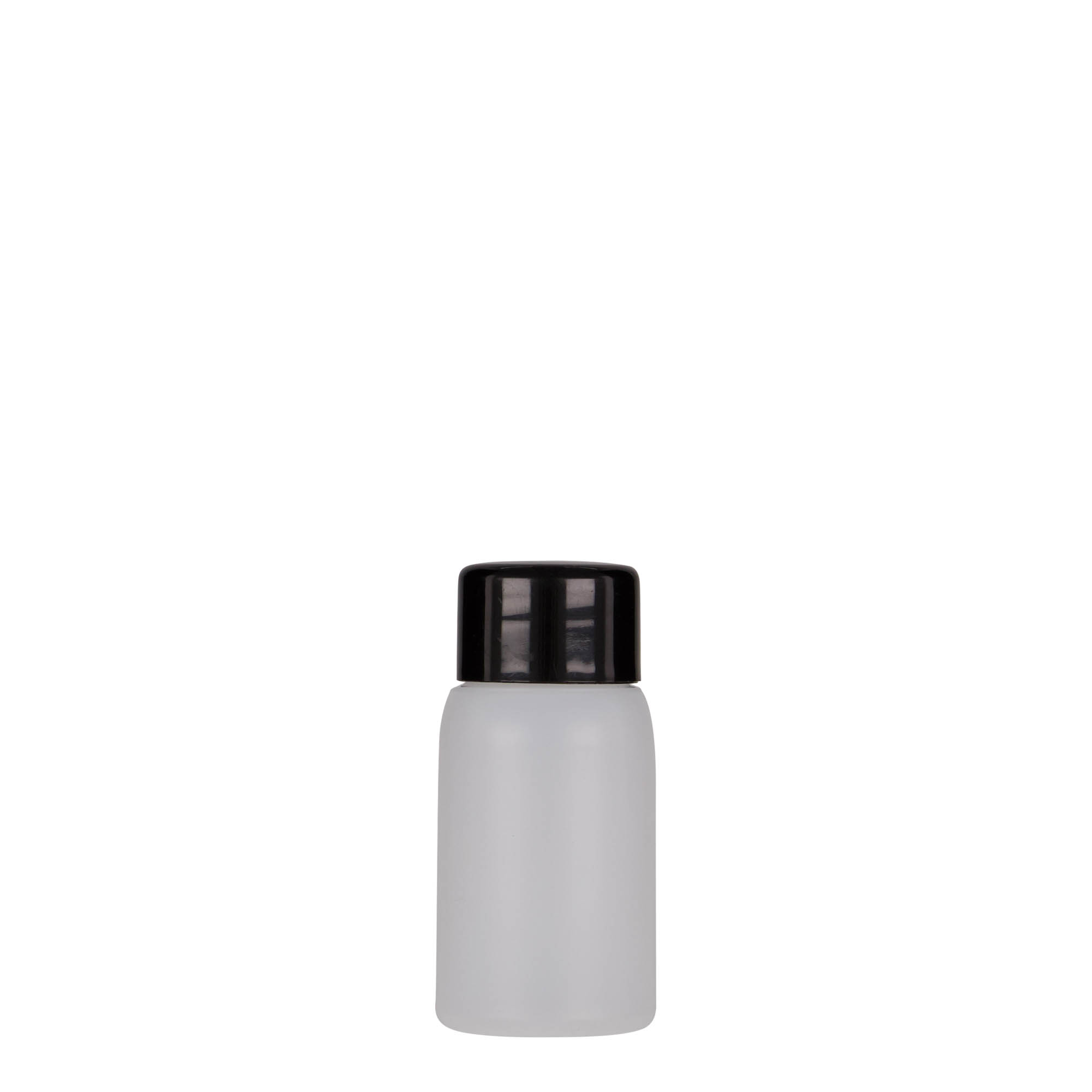 Frasco de plástico de 30 ml 'Tuffy', HDPE, natural, bocal: 24/410