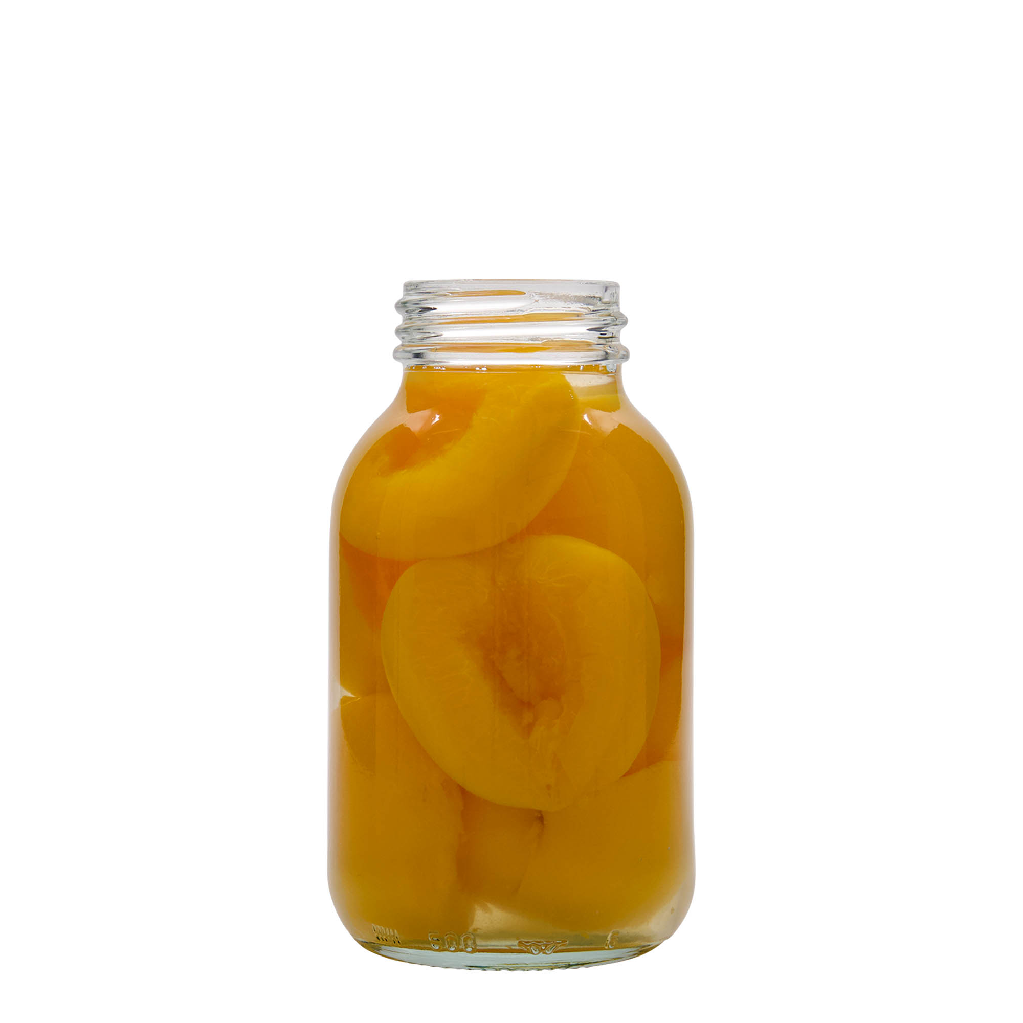 Frasco de boca larga de 500 ml, abertura: DIN 55 Frasco de boca larga de 500 ml, abertura: DIN 55