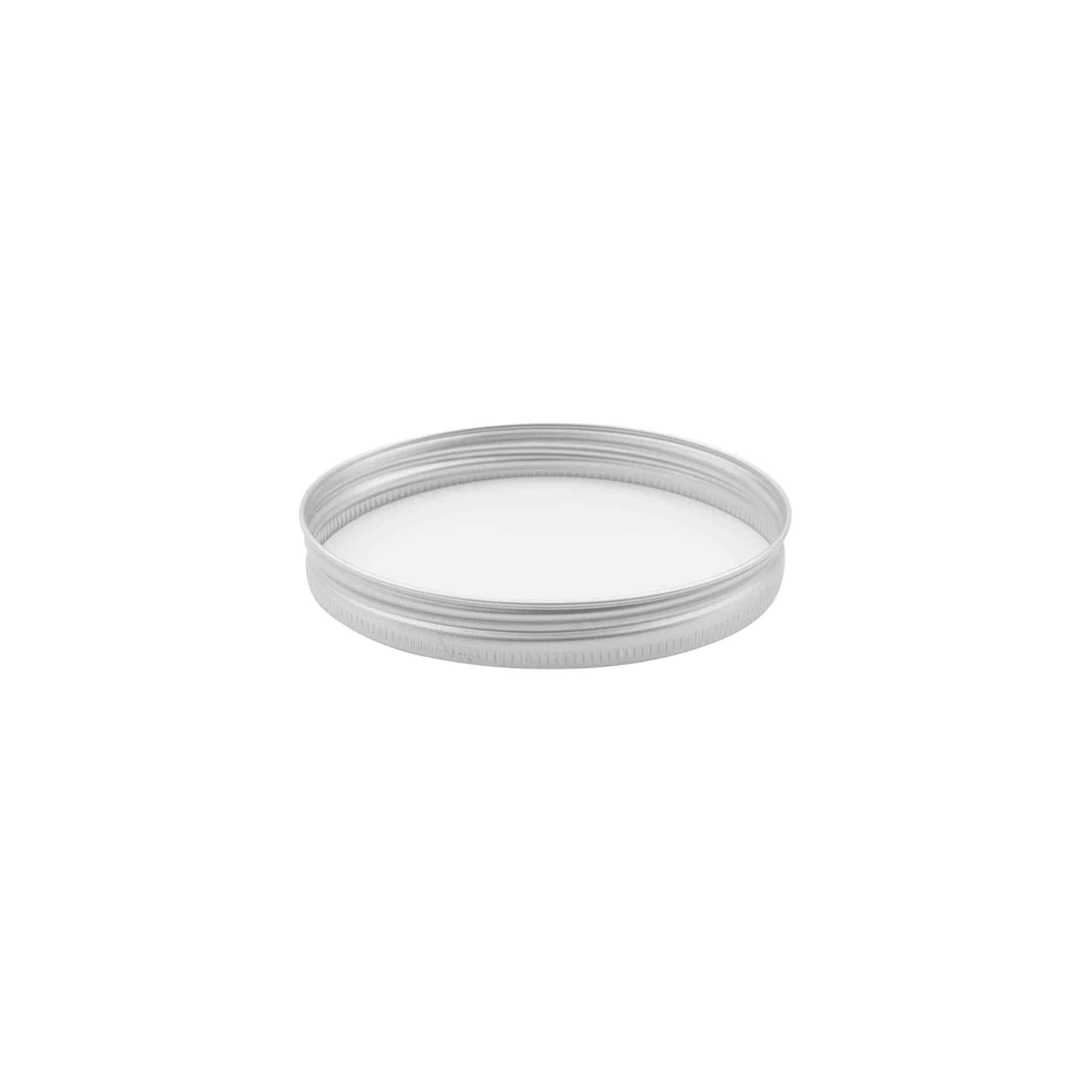 Tampa de rosca, metal, prata, para bocal: 70/400