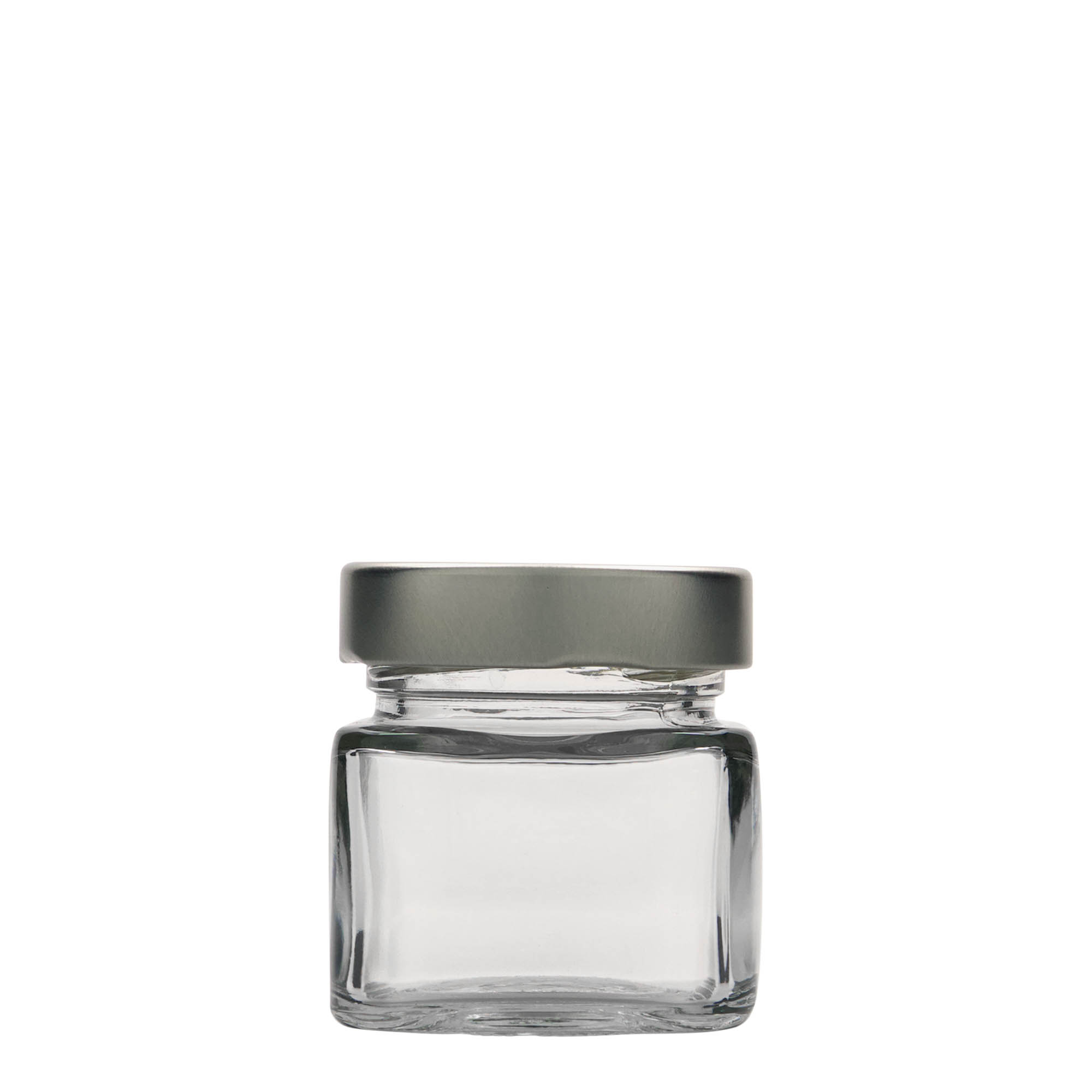 106 ml Frasco quadrado 'Ikarus', Boca: Deep-Twist-Off (DTO 58)