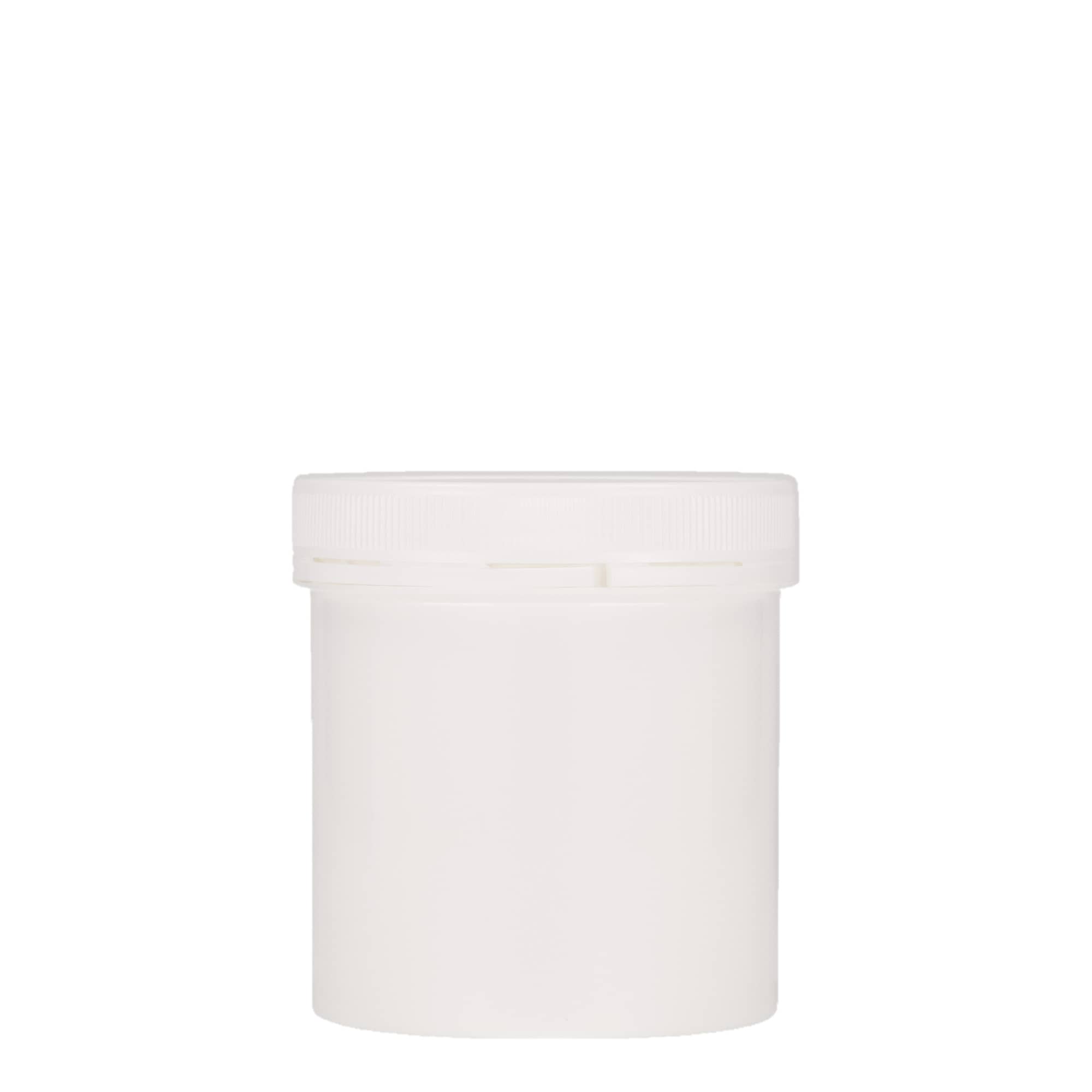 250 ml frasco de plástico 'Securilock', PP, branco, abertura: tampa de rosca