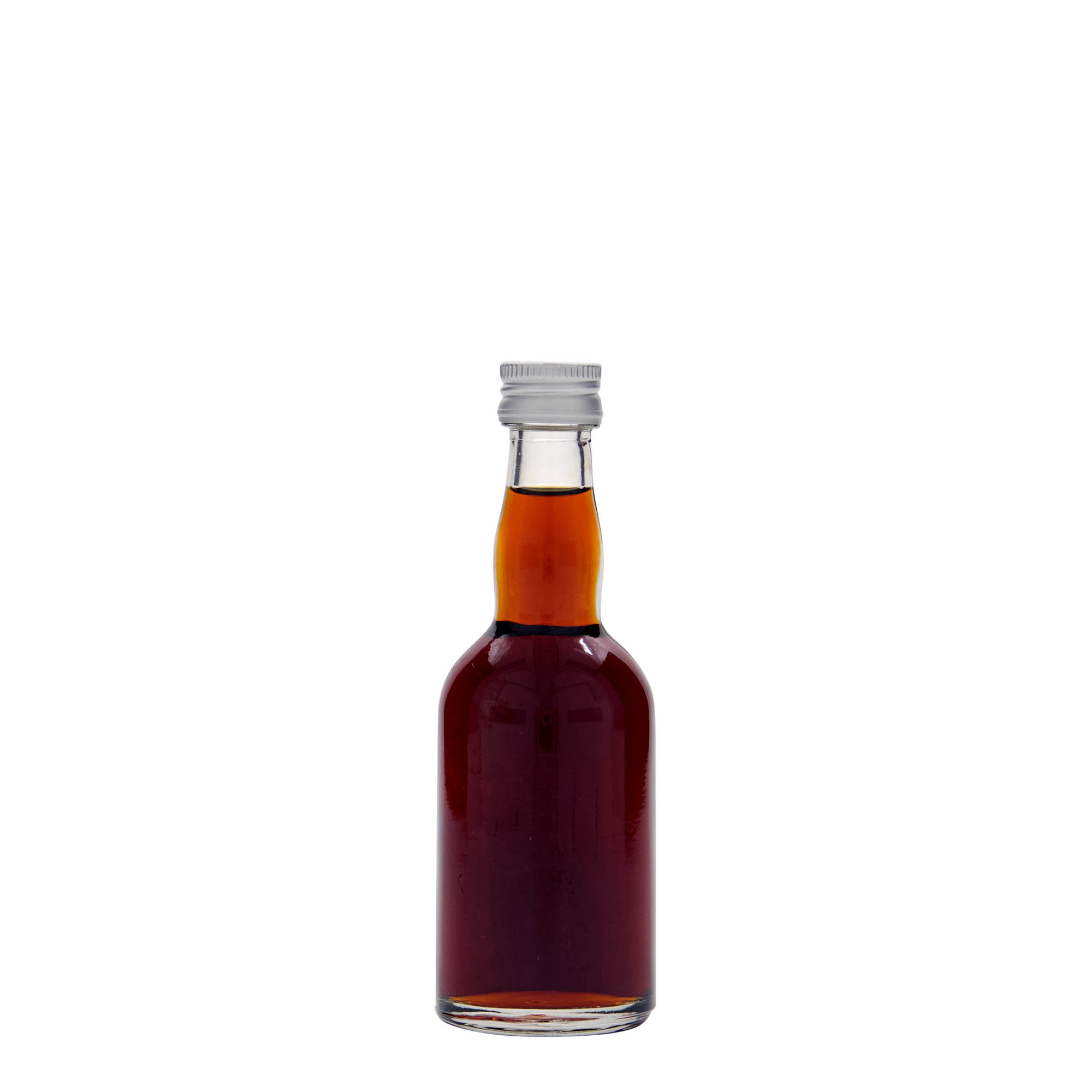 Frasco de vidro de 50 ml 'Proba', boca: PP 18 Frasco de vidro de 50 ml 'Proba', boca: PP 18