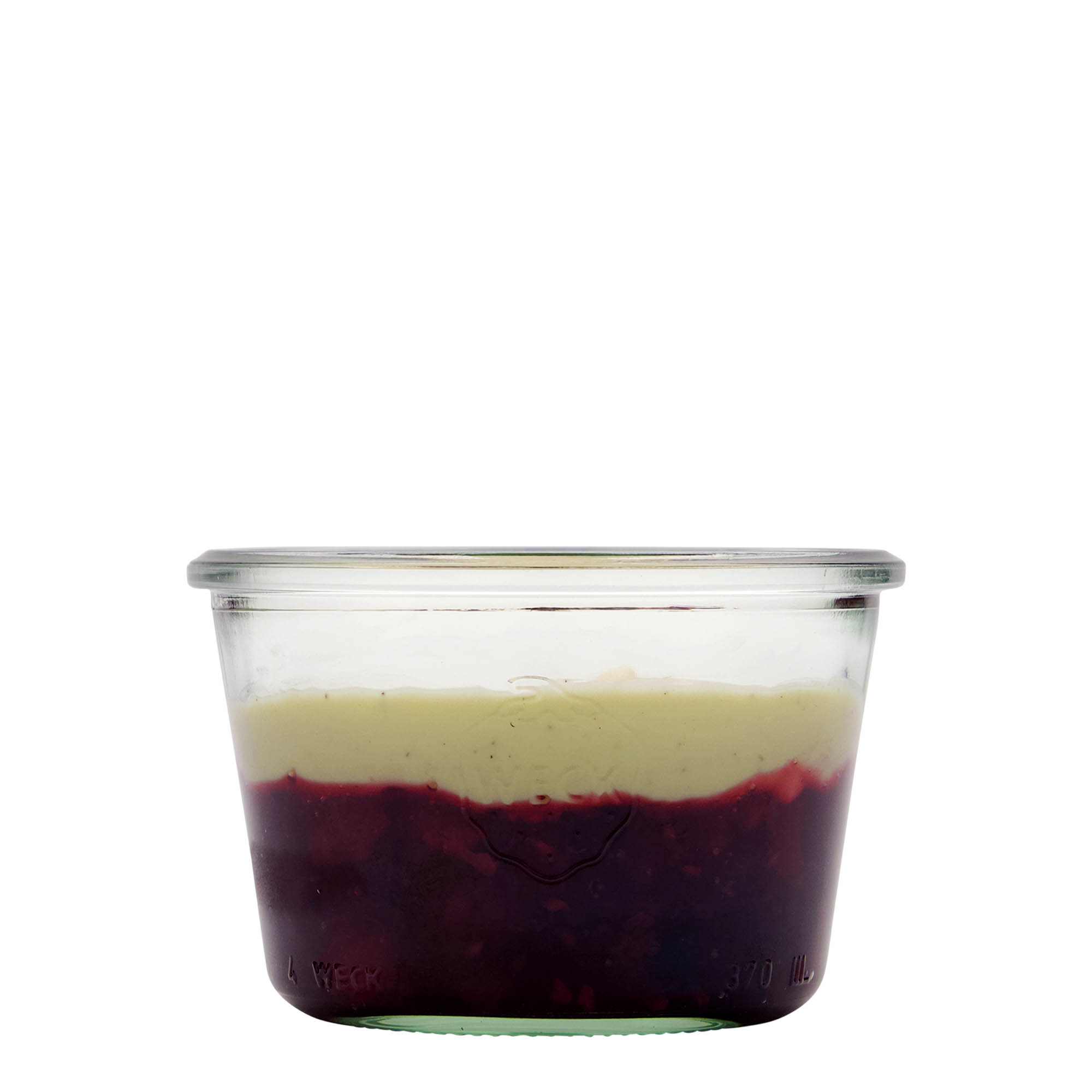 370 ml frasco WECK, boca: borda redonda