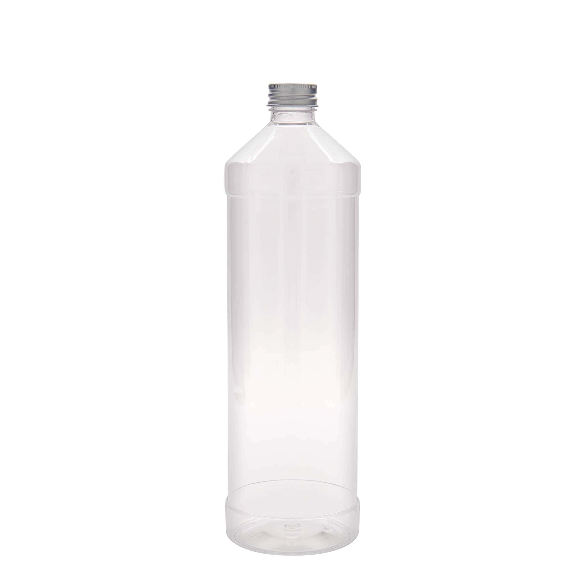 1.000 ml Garrafa PET 'Everytime', plástico, bocal: 28/410