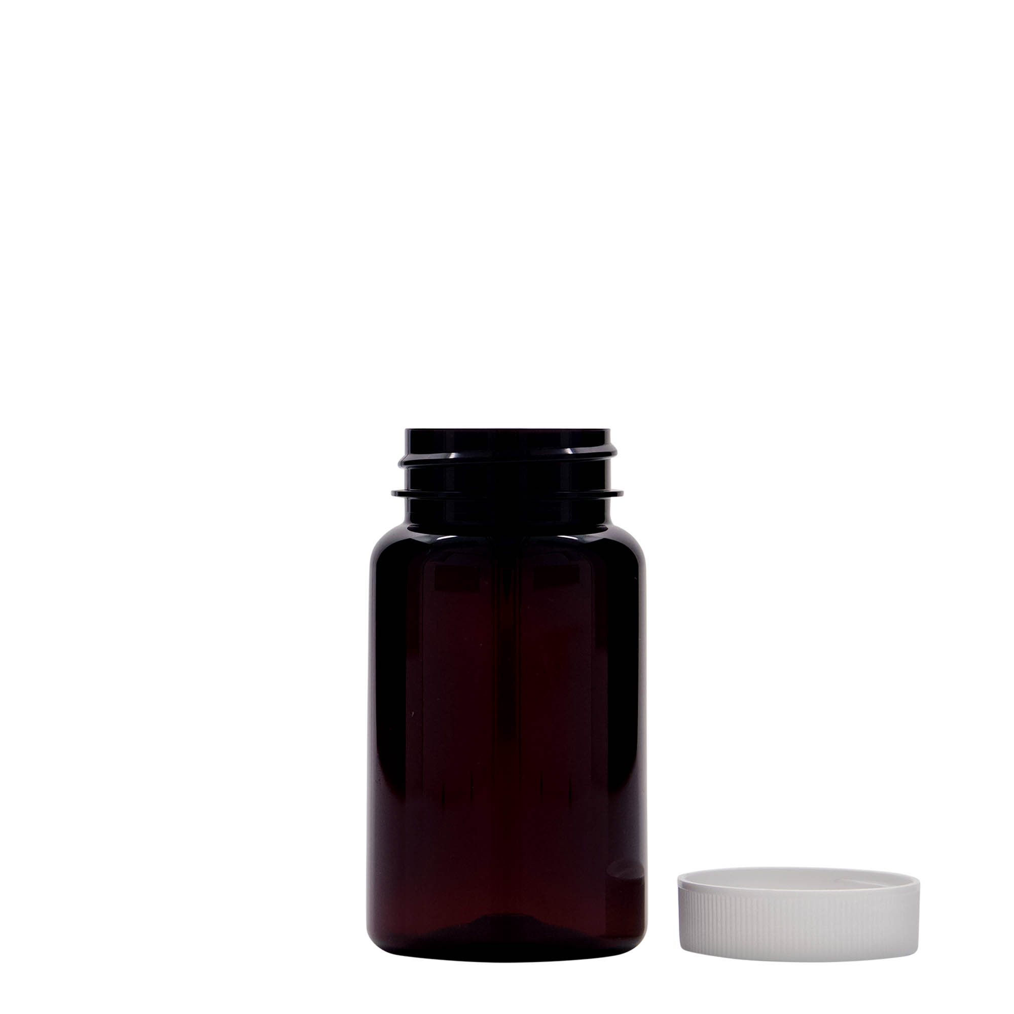 100 ml PET-frasco, plástico, castanho, boca: 38/400 100 ml PET-frasco, plástico, castanho, boca: 38/400