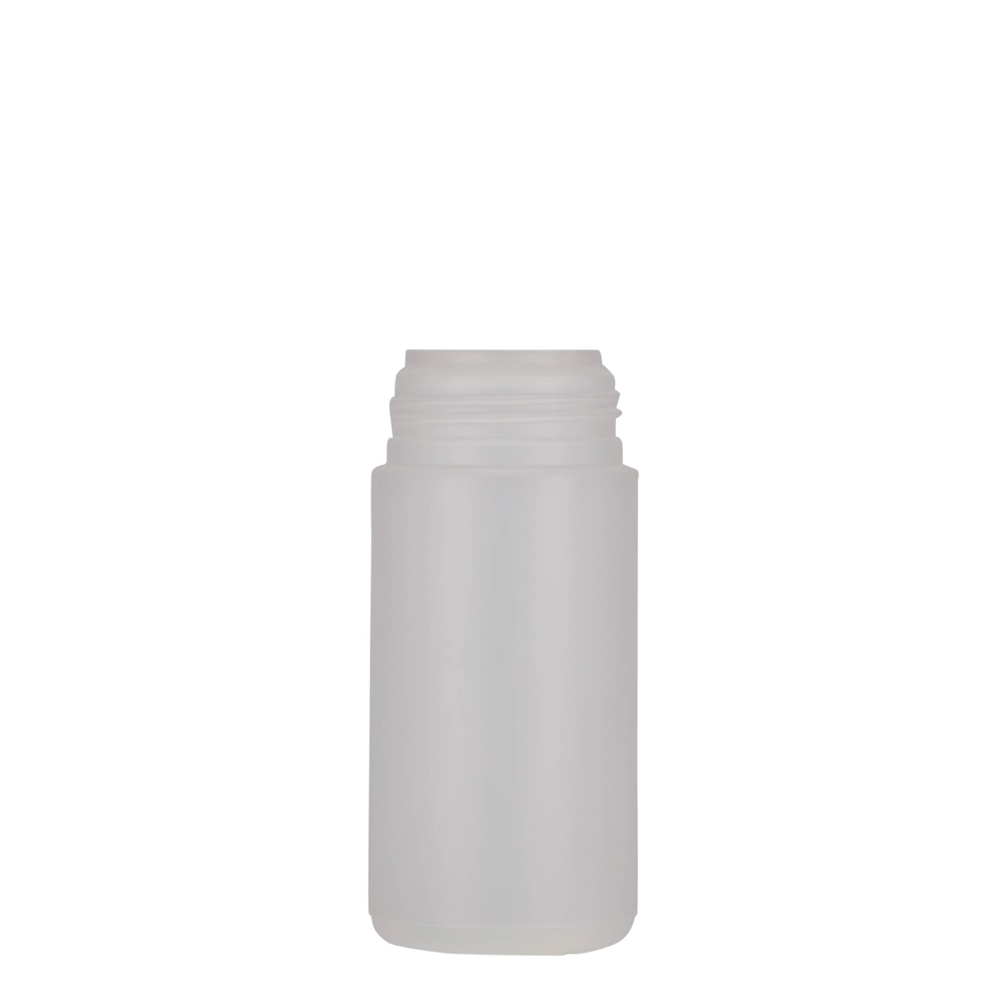 Frasco doseador de 100 ml 'Foamer', plástico PE, natural, bocal: tampa de rosca Frasco doseador de 100 ml 'Foamer', plástico PE, natural, bocal: tampa de rosca