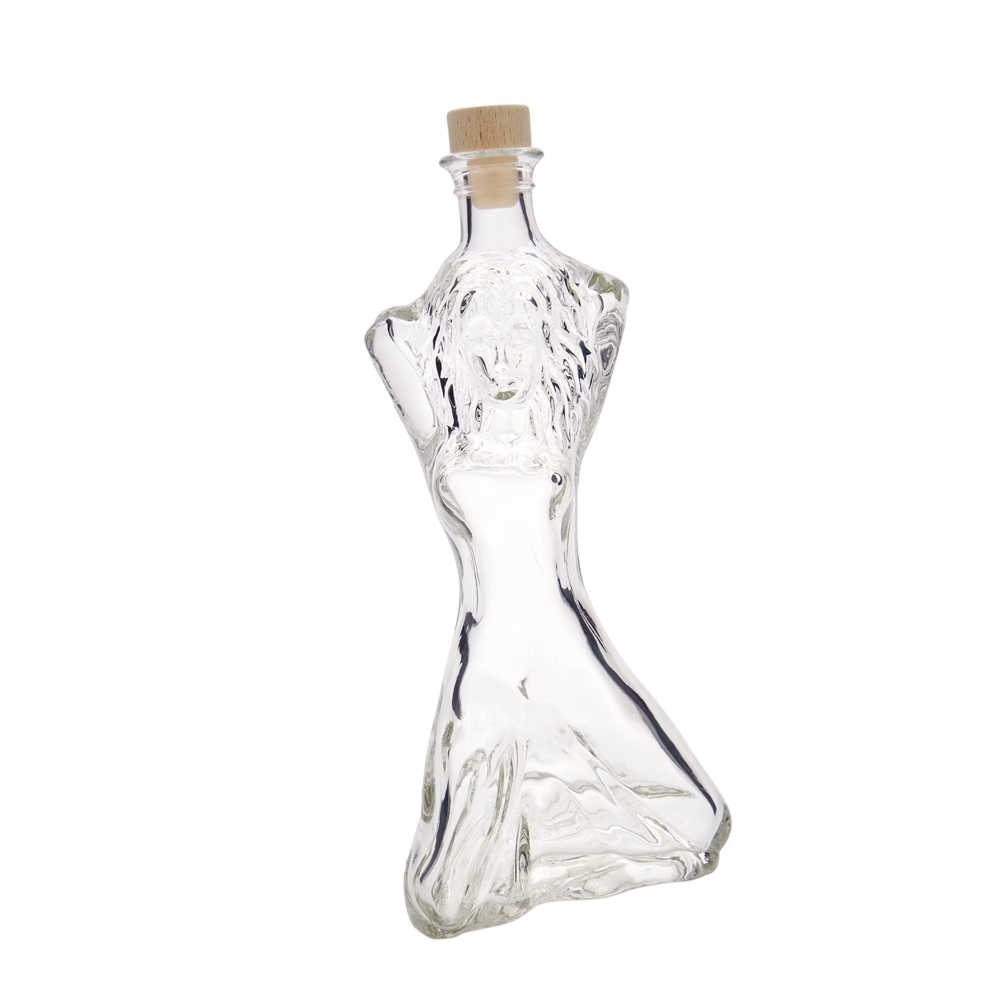 Garrafa de vidro de 350 ml 'Lexy', boca: cortiça