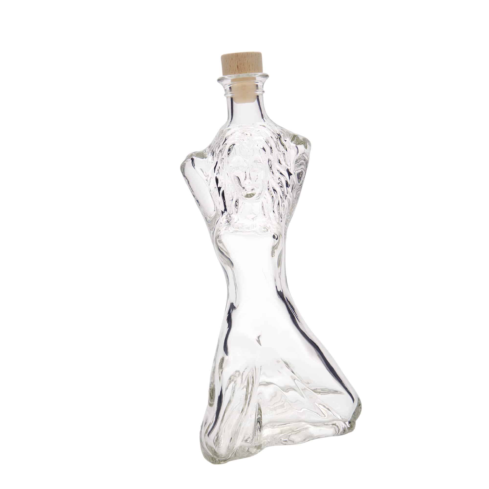 Garrafa de vidro de 350 ml 'Lexy', boca: cortiça
