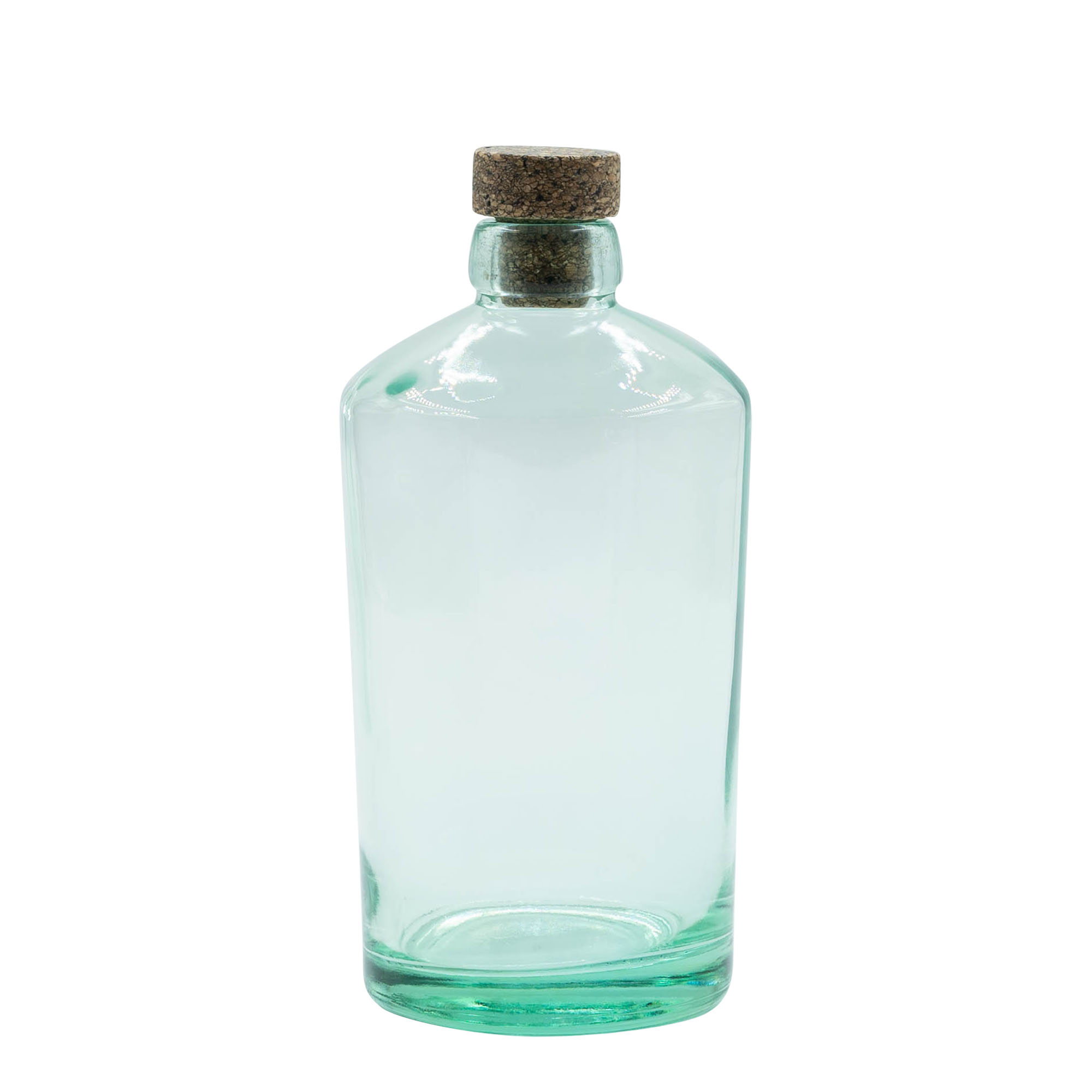 Garrafa de vidro de 700 ml 'Barrel', Boca: Cortiça Garrafa de vidro de 700 ml 'Barrel', Boca: Cortiça