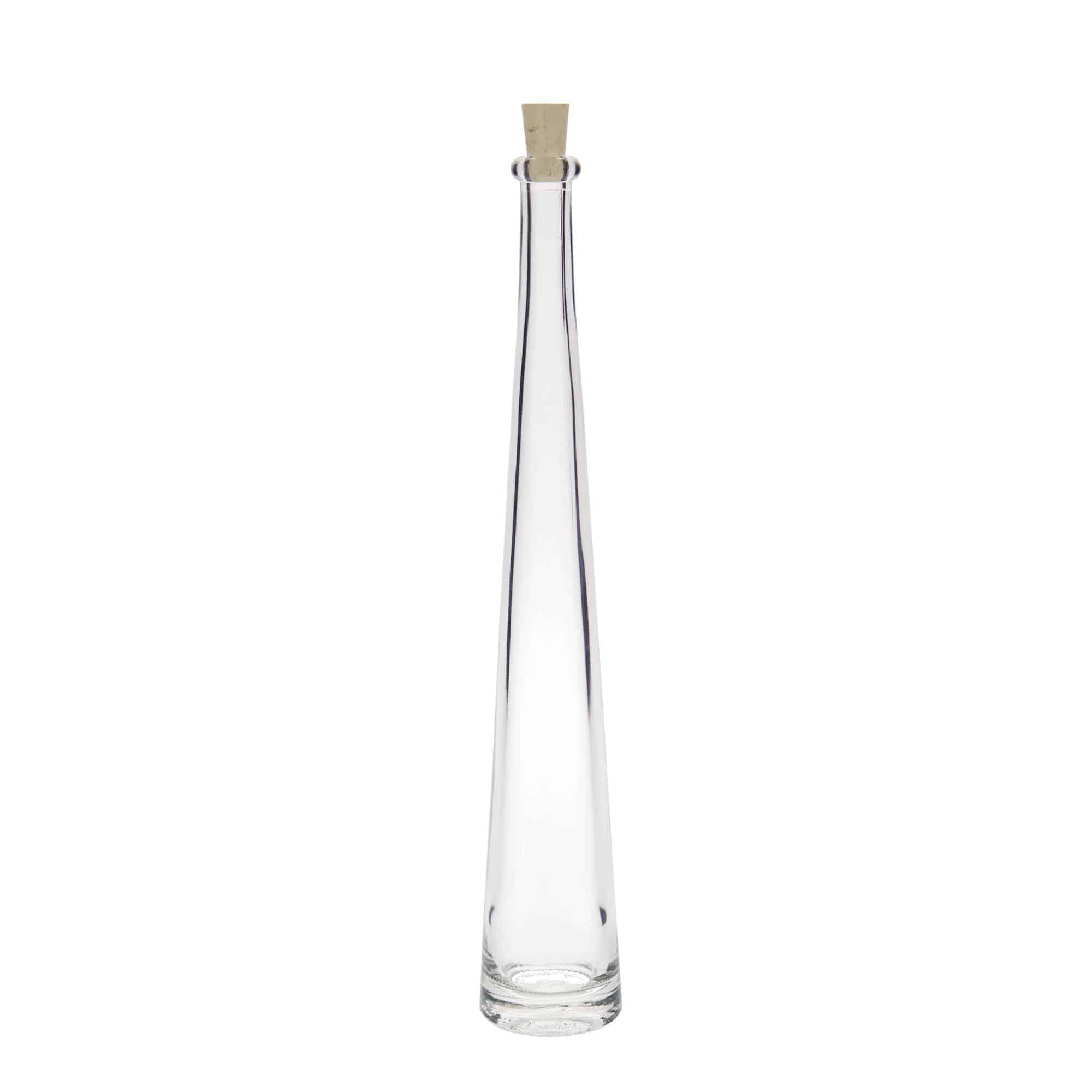 Frasco de vidro de 100 ml 'Dama Rondo', abertura: cortiça