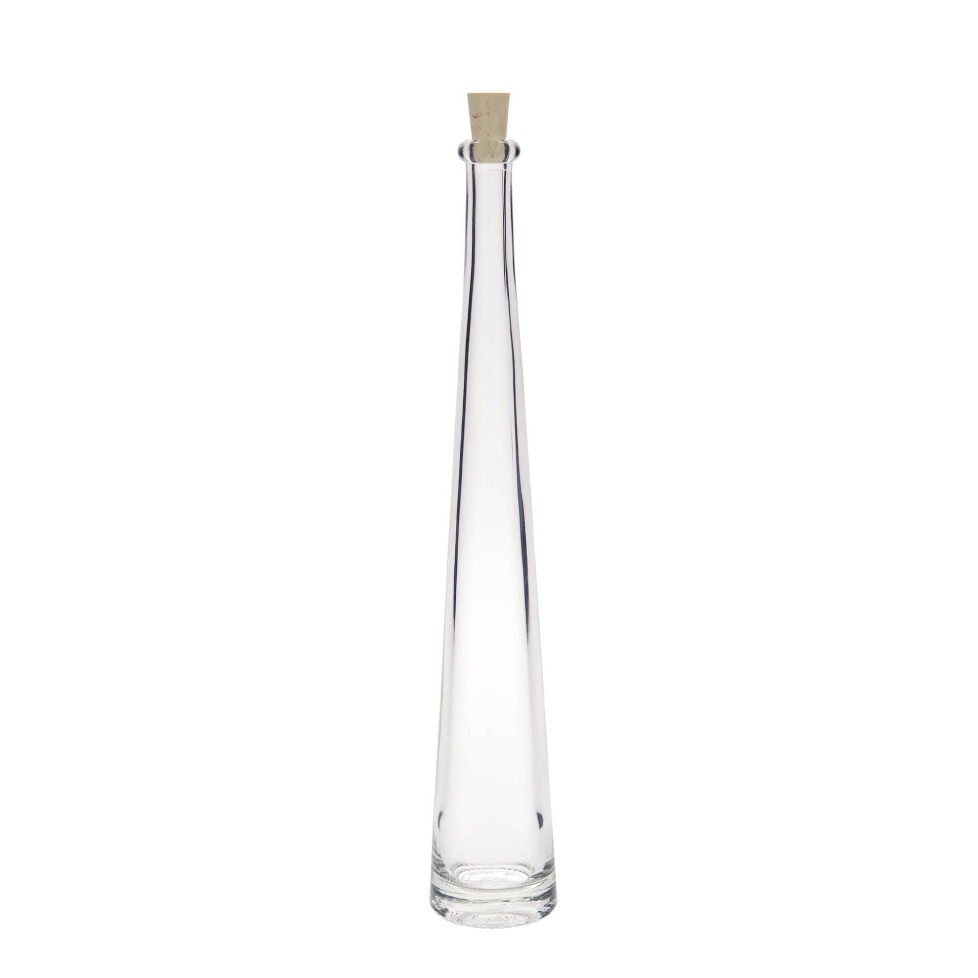 Frasco de vidro de 100 ml 'Dama Rondo', abertura: cortiça