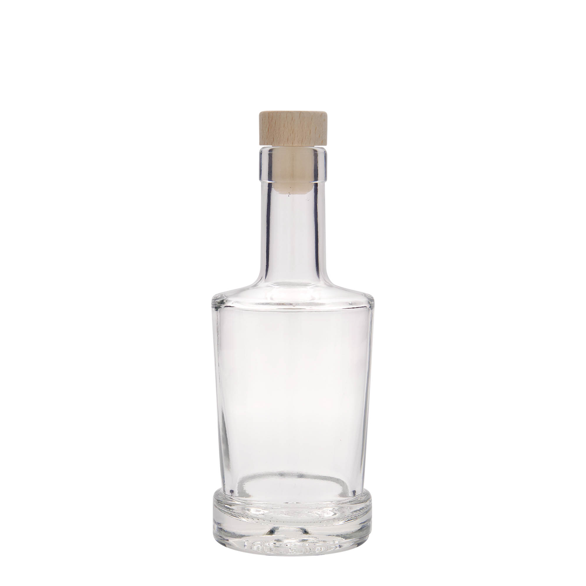 Frasco de vidro de 250 ml 'Deborah', boca: cortiça