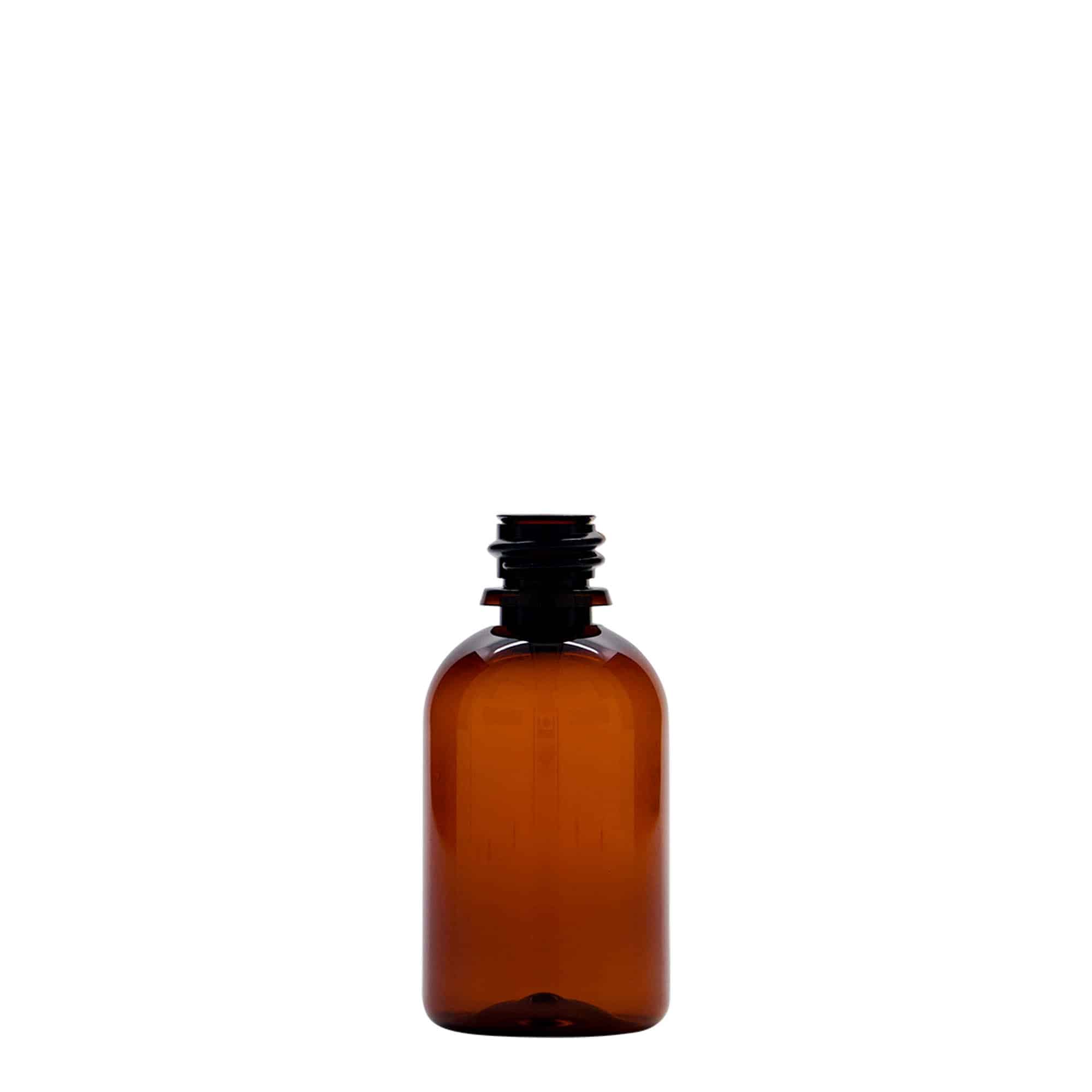 50 ml Frasco de medicamentos PET 'Easy Living', castanho, plástico, boca: DIN 18 50 ml Frasco de medicamentos PET 'Easy Living', castanho, plástico, boca: DIN 18