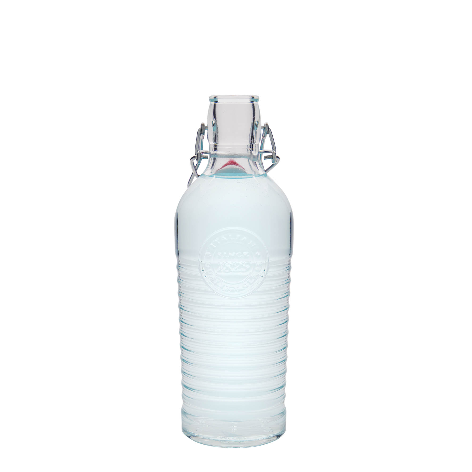Garrafa de vidro de 750 ml 'Officina 1825', boca: fecho de alavanca Garrafa de vidro de 750 ml 'Officina 1825', boca: fecho de alavanca