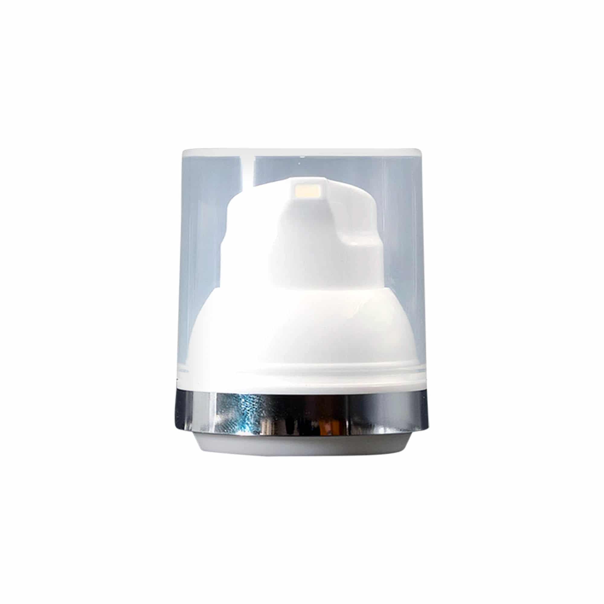 Dispensador de bomba Airless 'Mezzo', plástico PP, branco