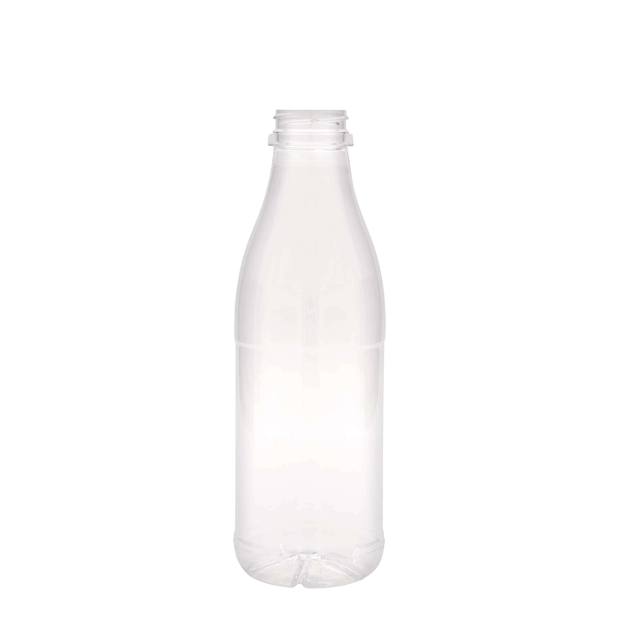 Garrafa PET de 750 ml 'Milk and Juice', plástico, boca: 38 mm