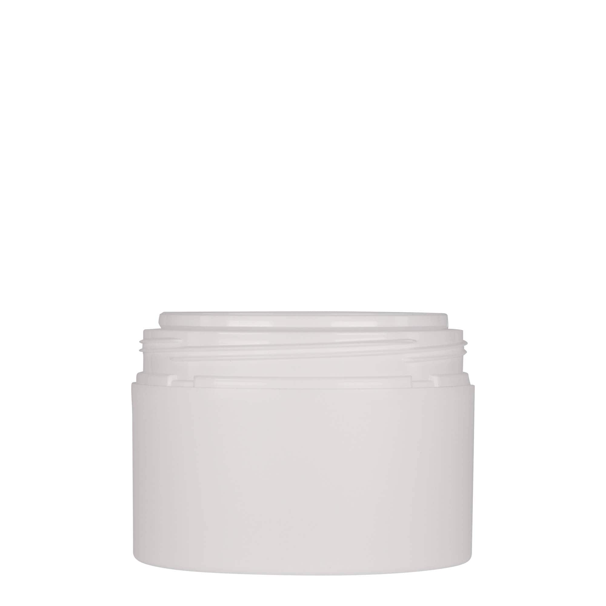 250 ml Boião em plástico 'Antonella', PP, branco, boca: Tampa de rosca 250 ml Boião em plástico 'Antonella', PP, branco, boca: Tampa de rosca