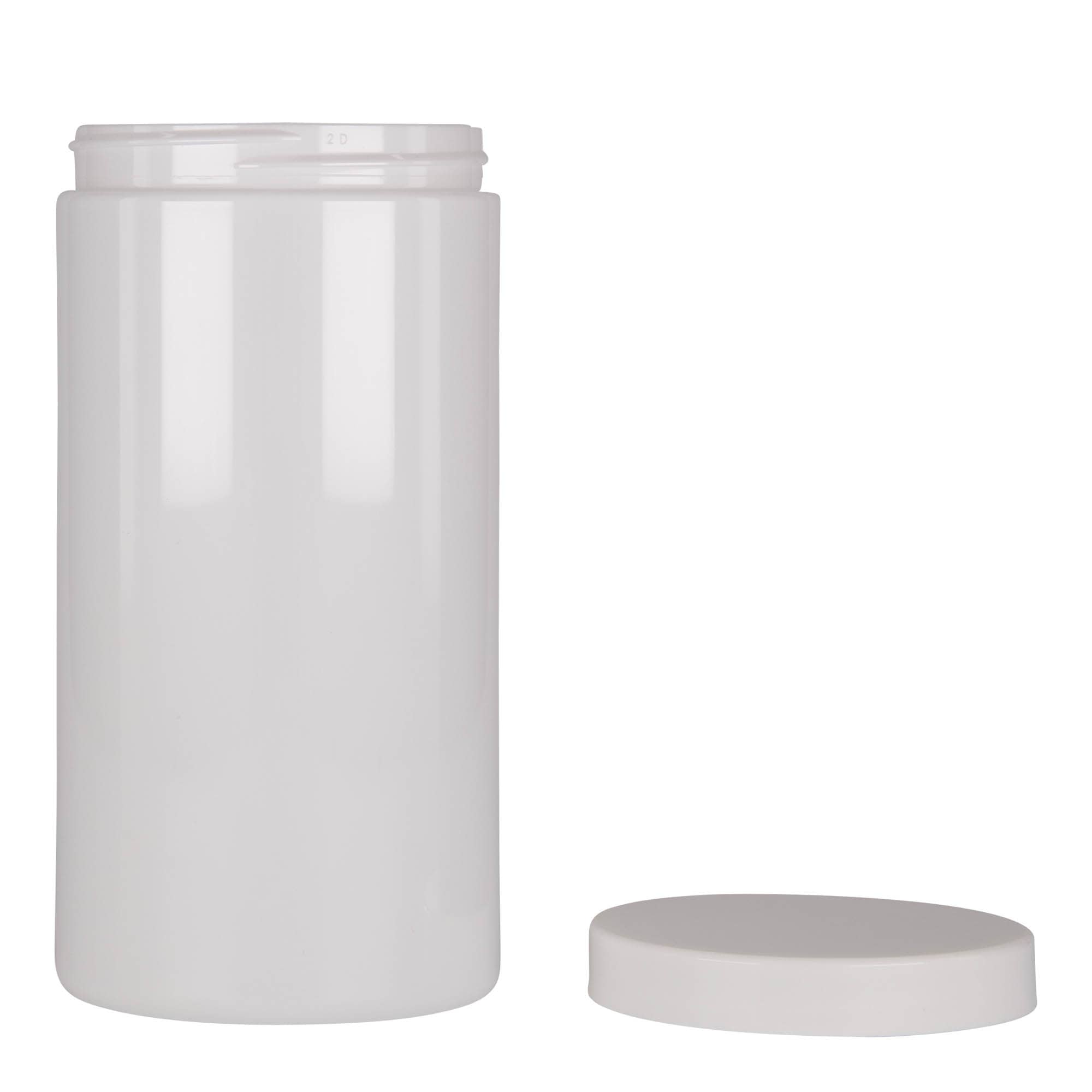 Frasco PET de 500 ml 'Isabella', branco, bocal: 70/400